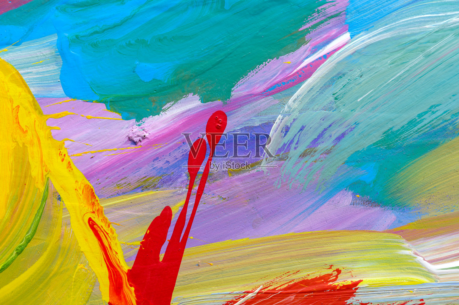 抽象艺术背景。手绘背景。自我。照片摄影图片