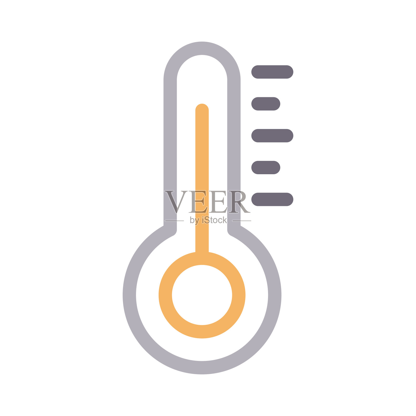 温度插画图片素材