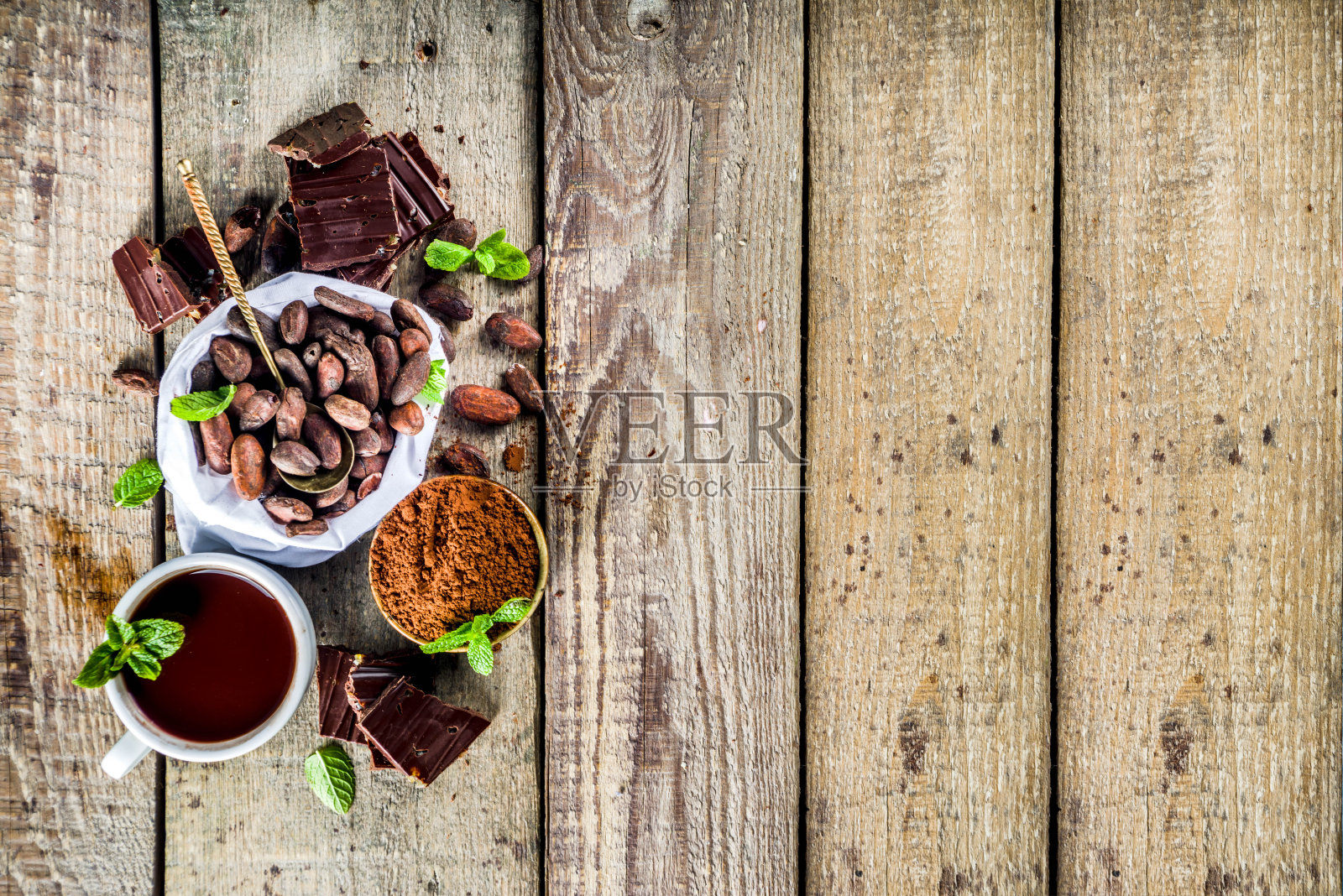 各种可可粉照片摄影图片