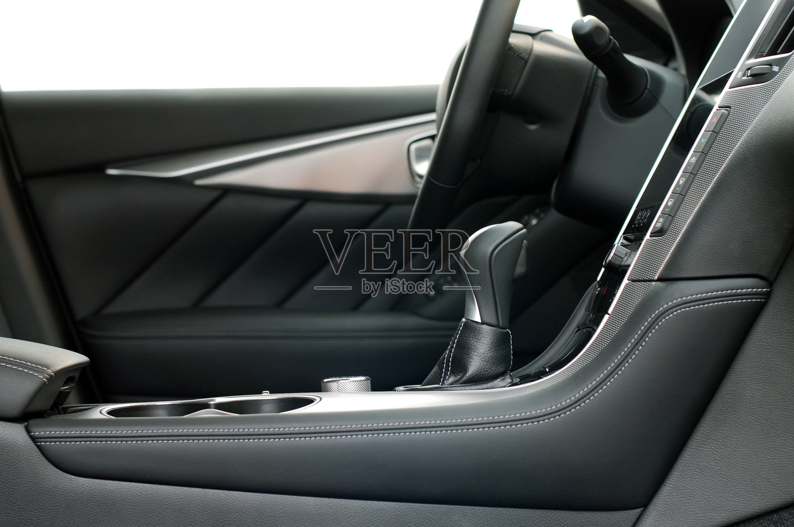 客车上的自动选择杆照片摄影图片