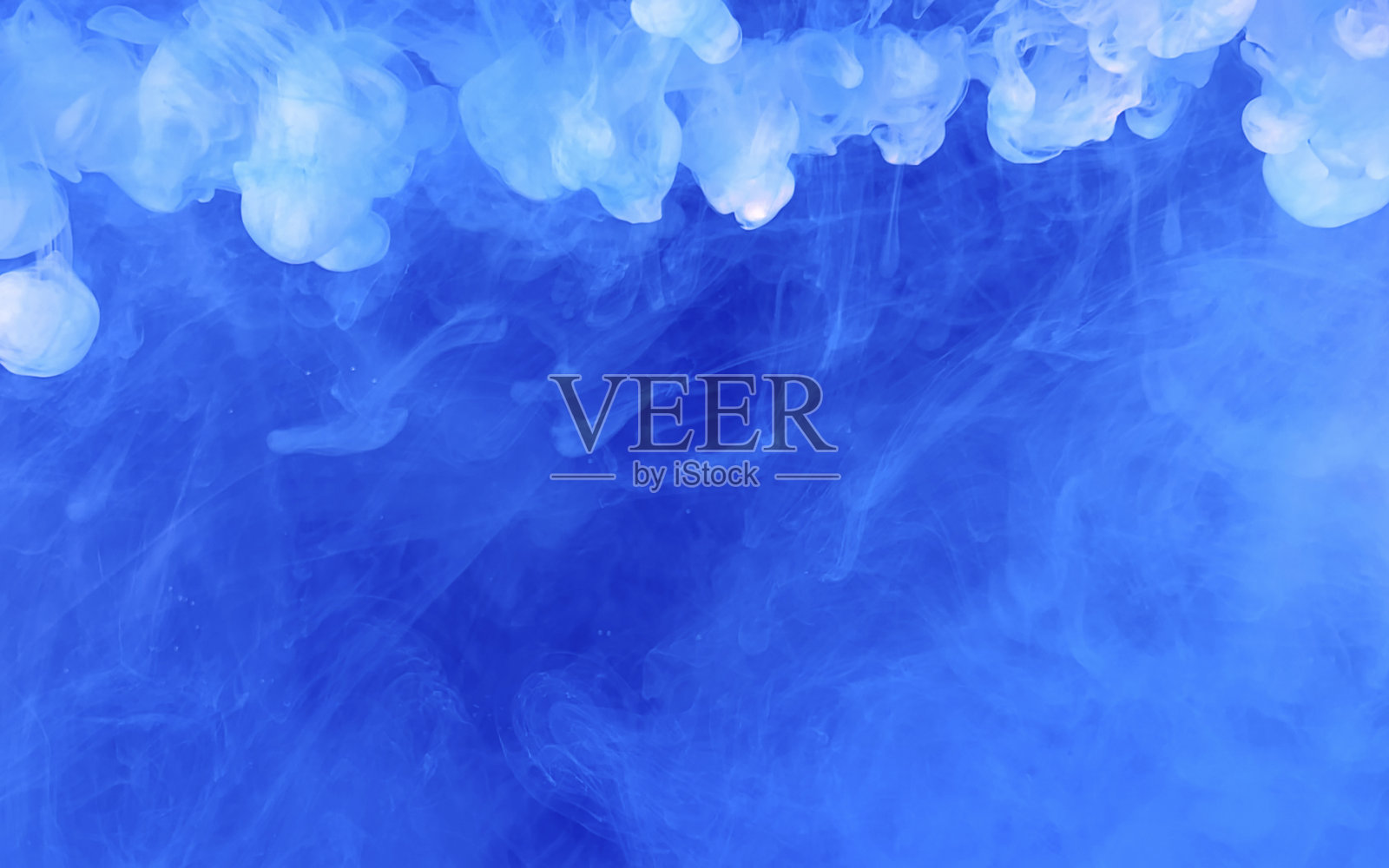 冰蓝色海洋抽象背景。时尚的现代科技背景。照片摄影图片