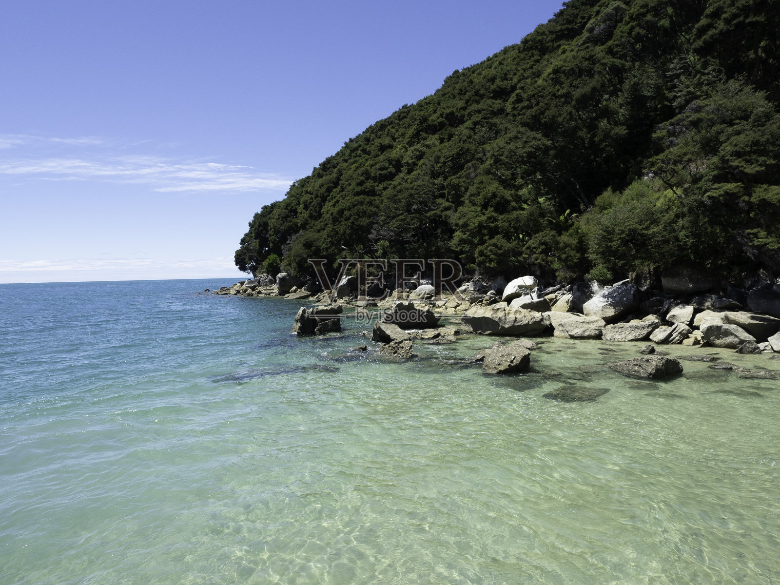 阿贝尔塔斯曼国家公园的水照片摄影图片