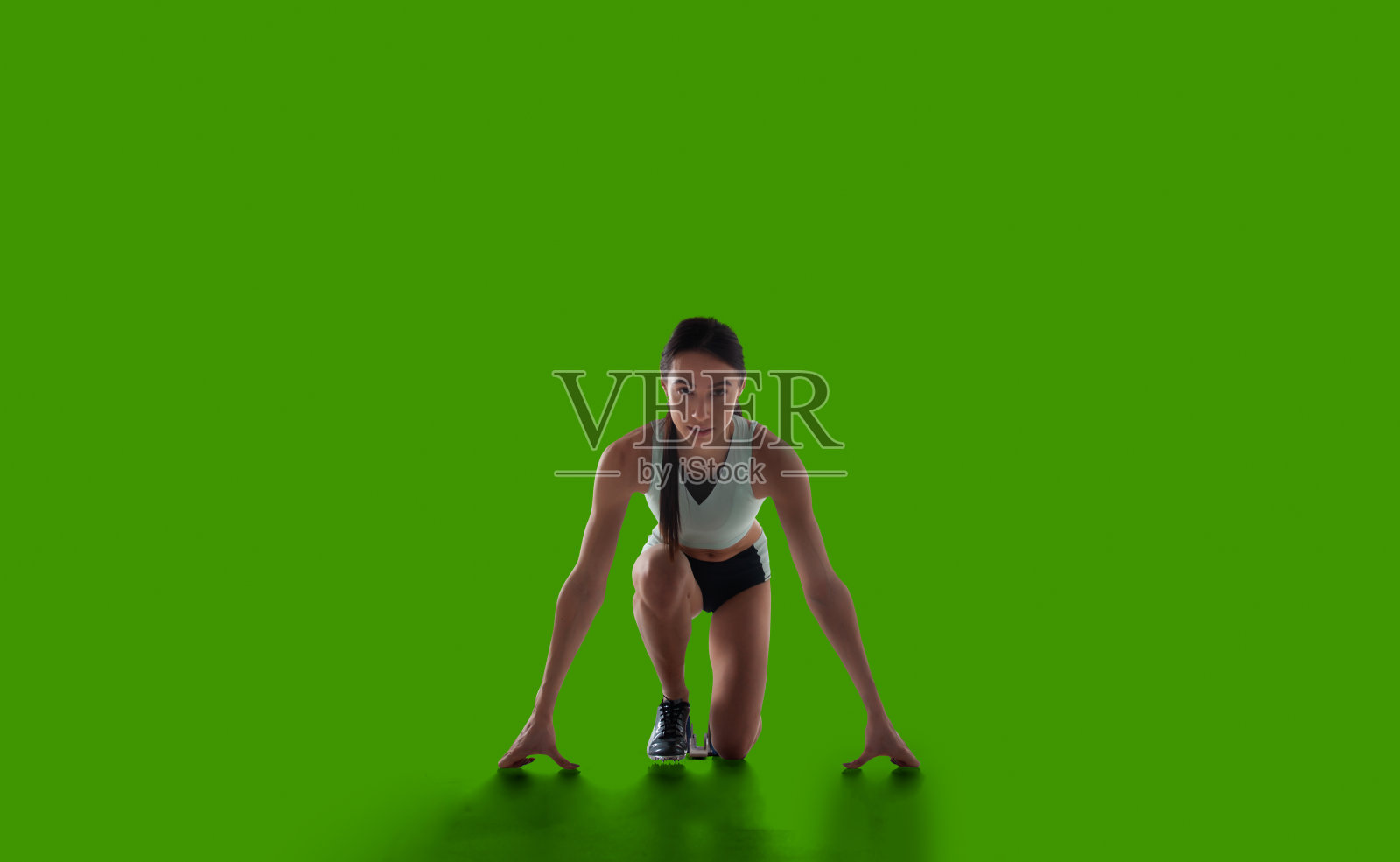 女运动员。照片摄影图片