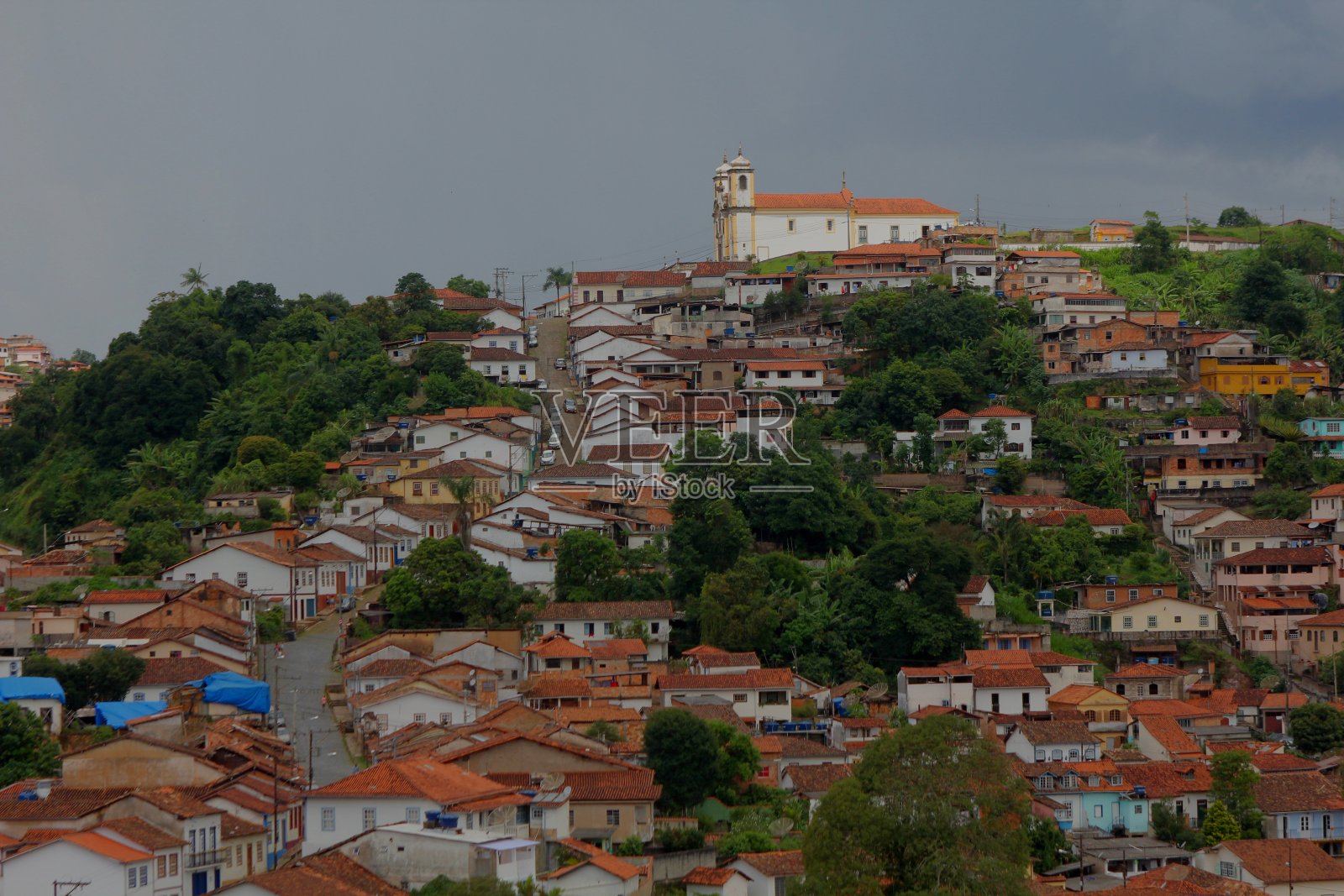 巴西乌罗普雷托市-米纳斯吉拉斯州照片摄影图片
