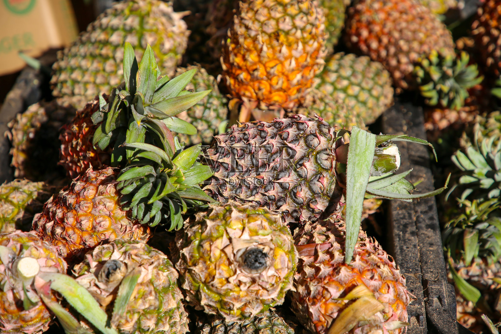 东南亚:典型的亚洲早市食物照片摄影图片