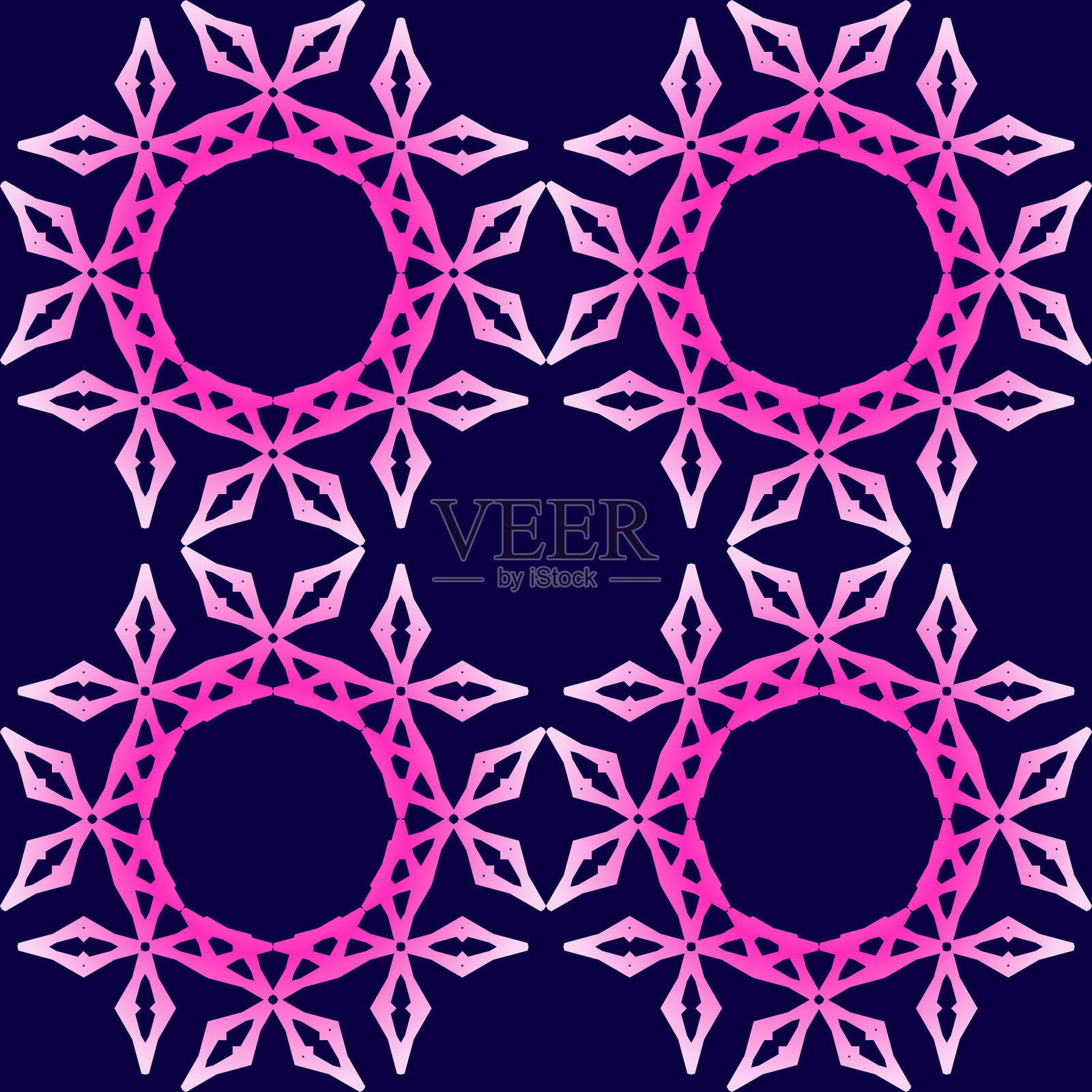 可爱的矢量无缝模式。织物、海报、卡片、包装纸的抽象网格墙纸。全息渐变背景。插画图片素材