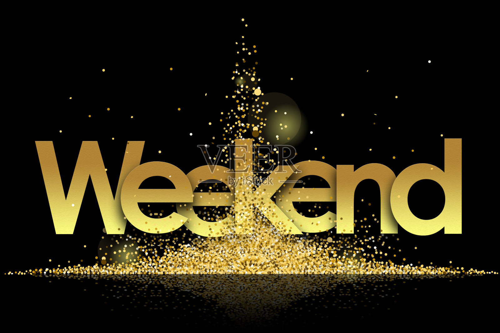 周末插画图片素材