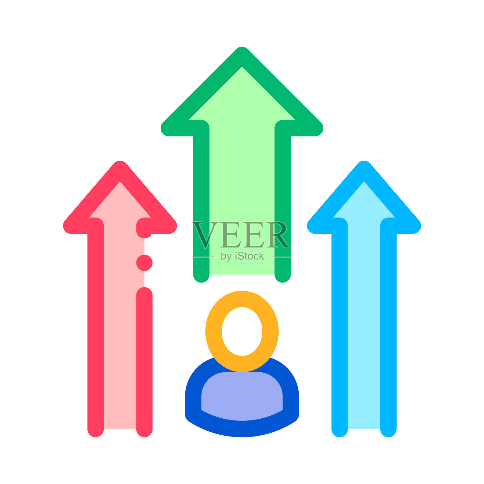 人类才能图标矢量插图插画图片素材