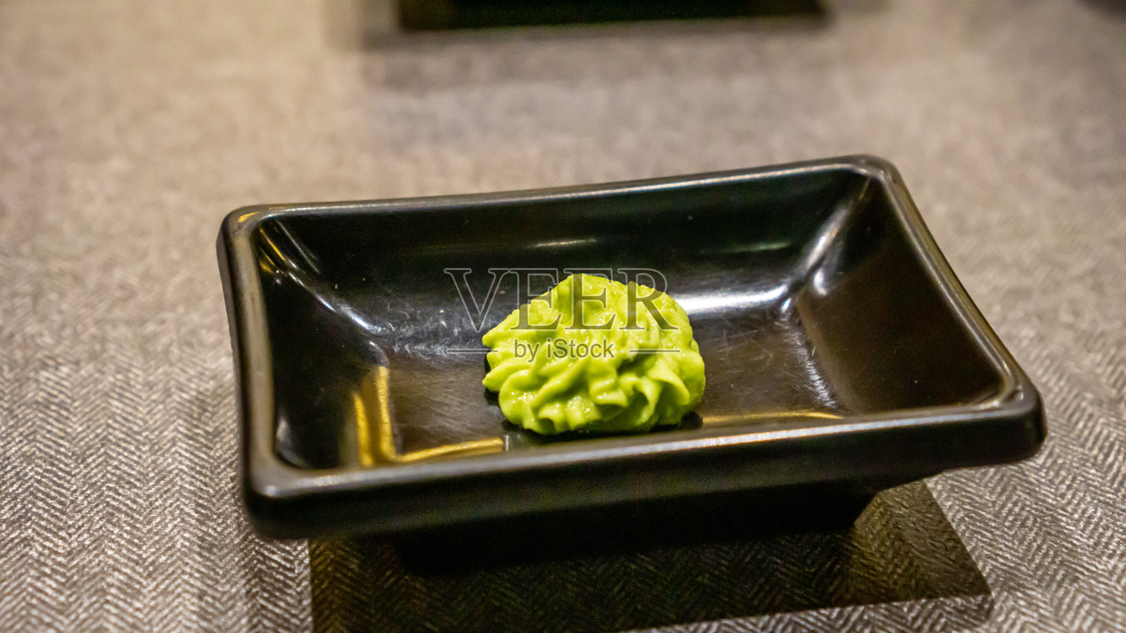 芥末酱小方盘照片摄影图片