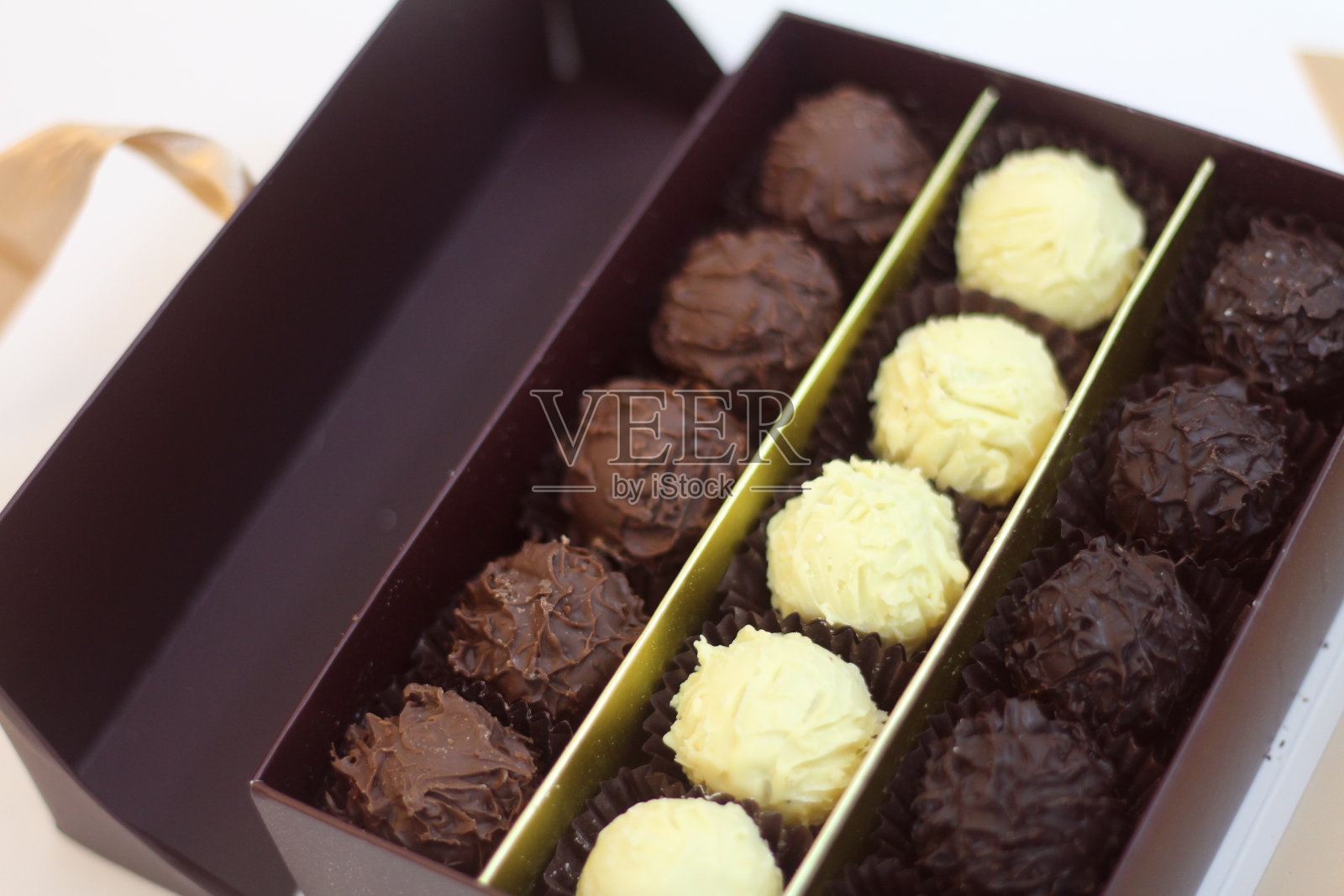 巧克力盒子照片摄影图片