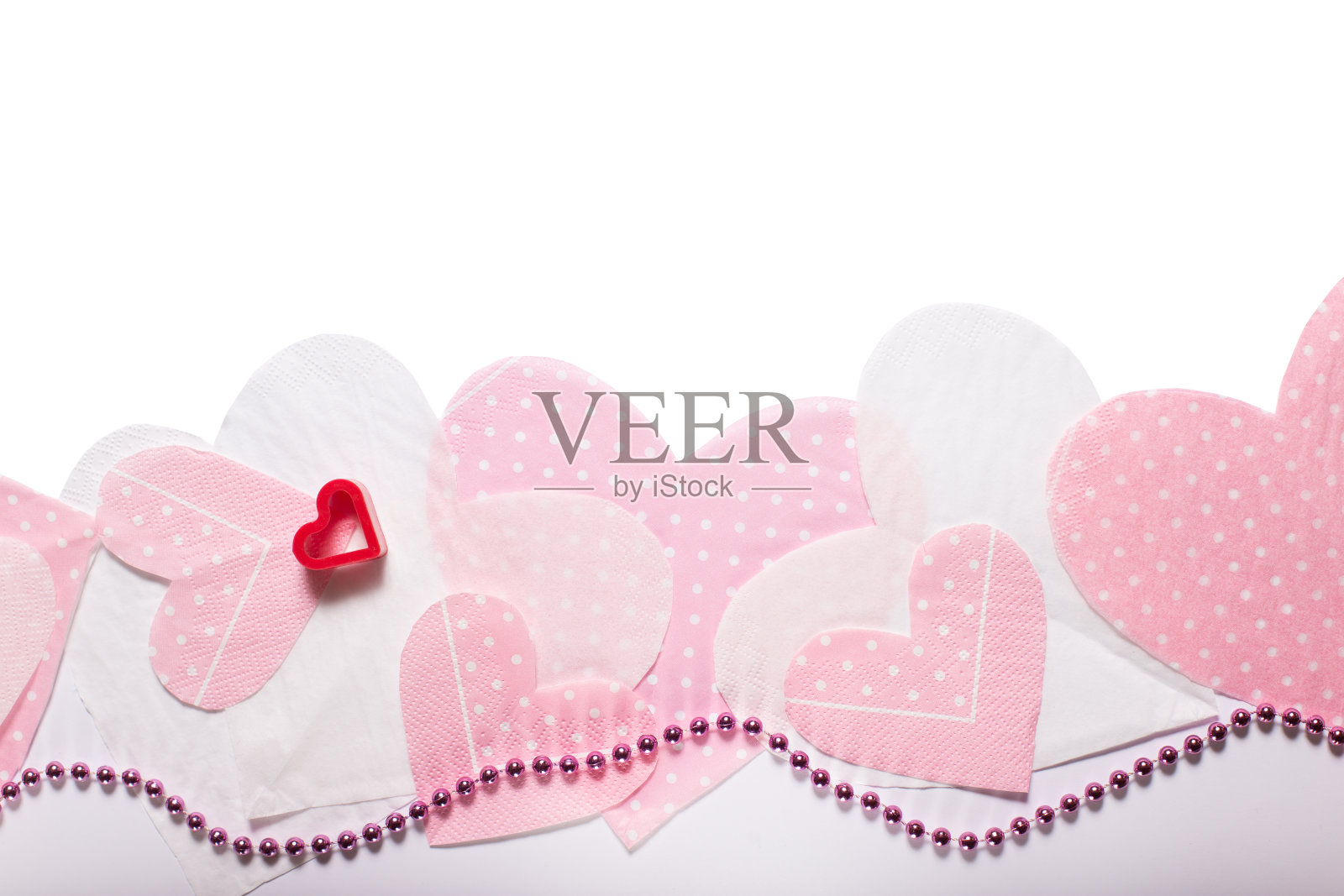 粉色的心背景照片摄影图片