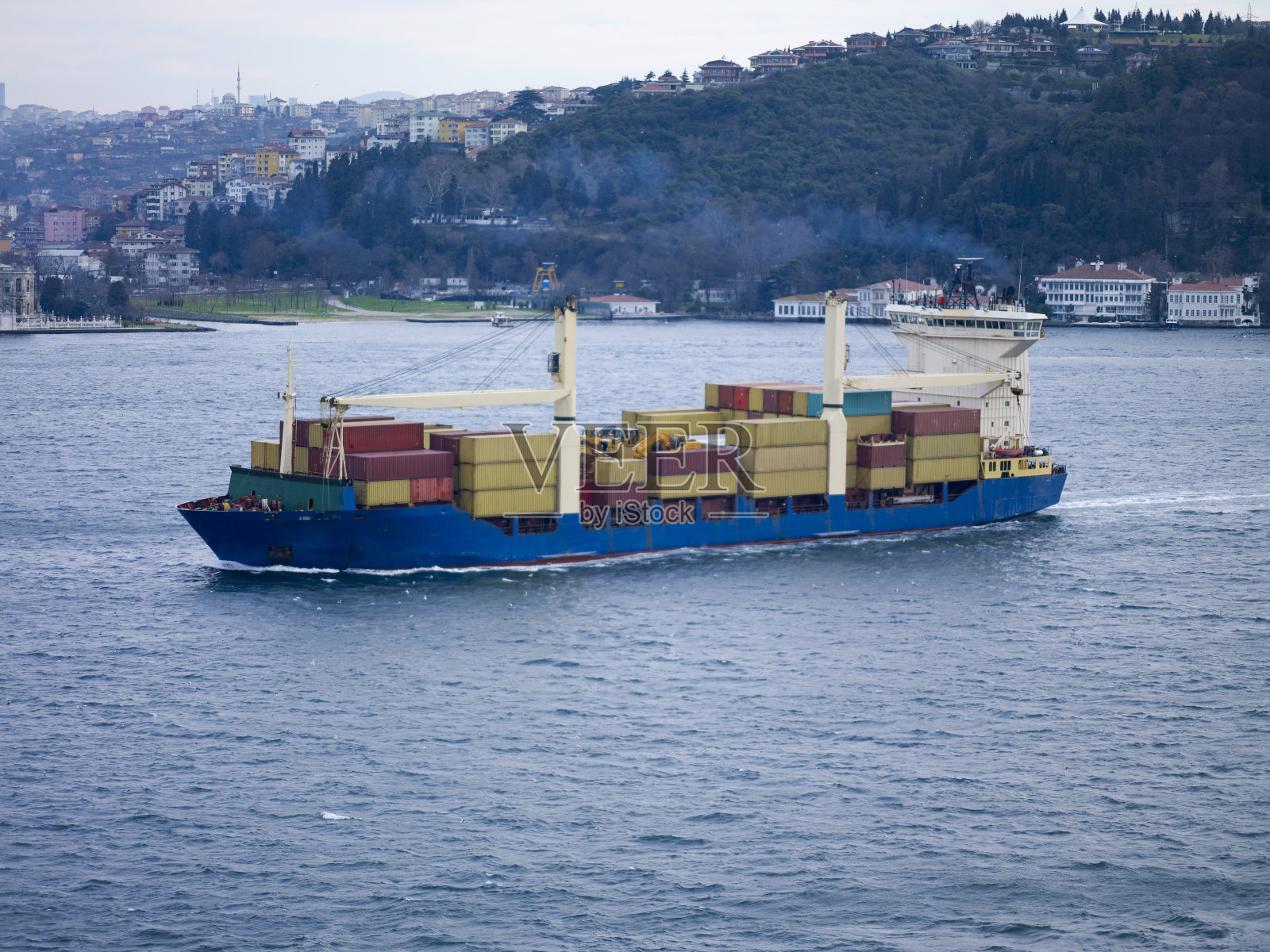 集装箱船照片摄影图片