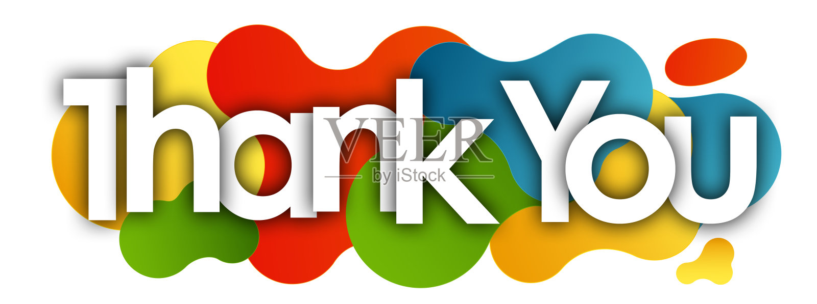 谢谢你！插画图片素材