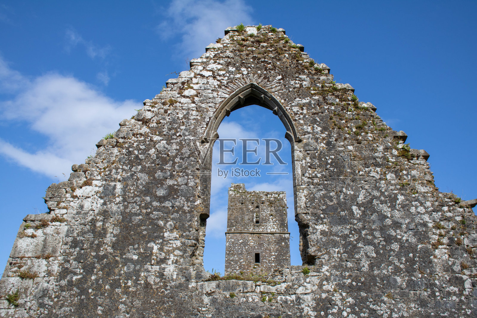 基尔克雷修道院和中世纪修道院科克郡，爱尔兰，科克市以西。照片摄影图片