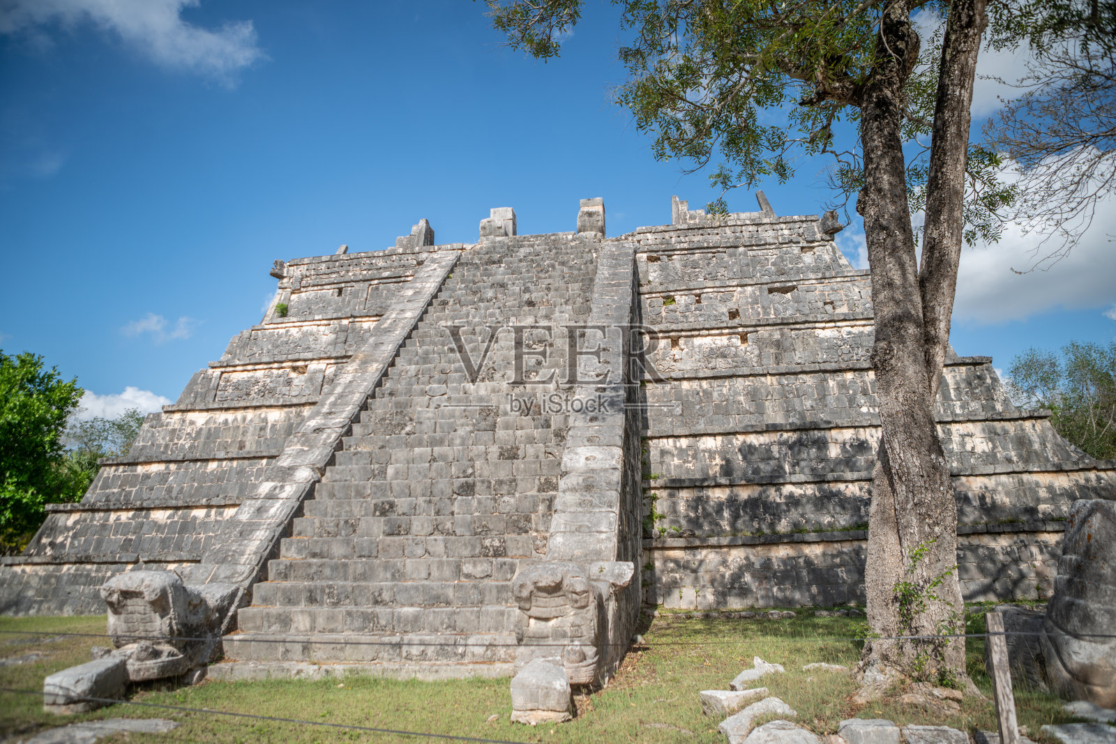 奇琴伊察考古遗址，墨西哥照片摄影图片