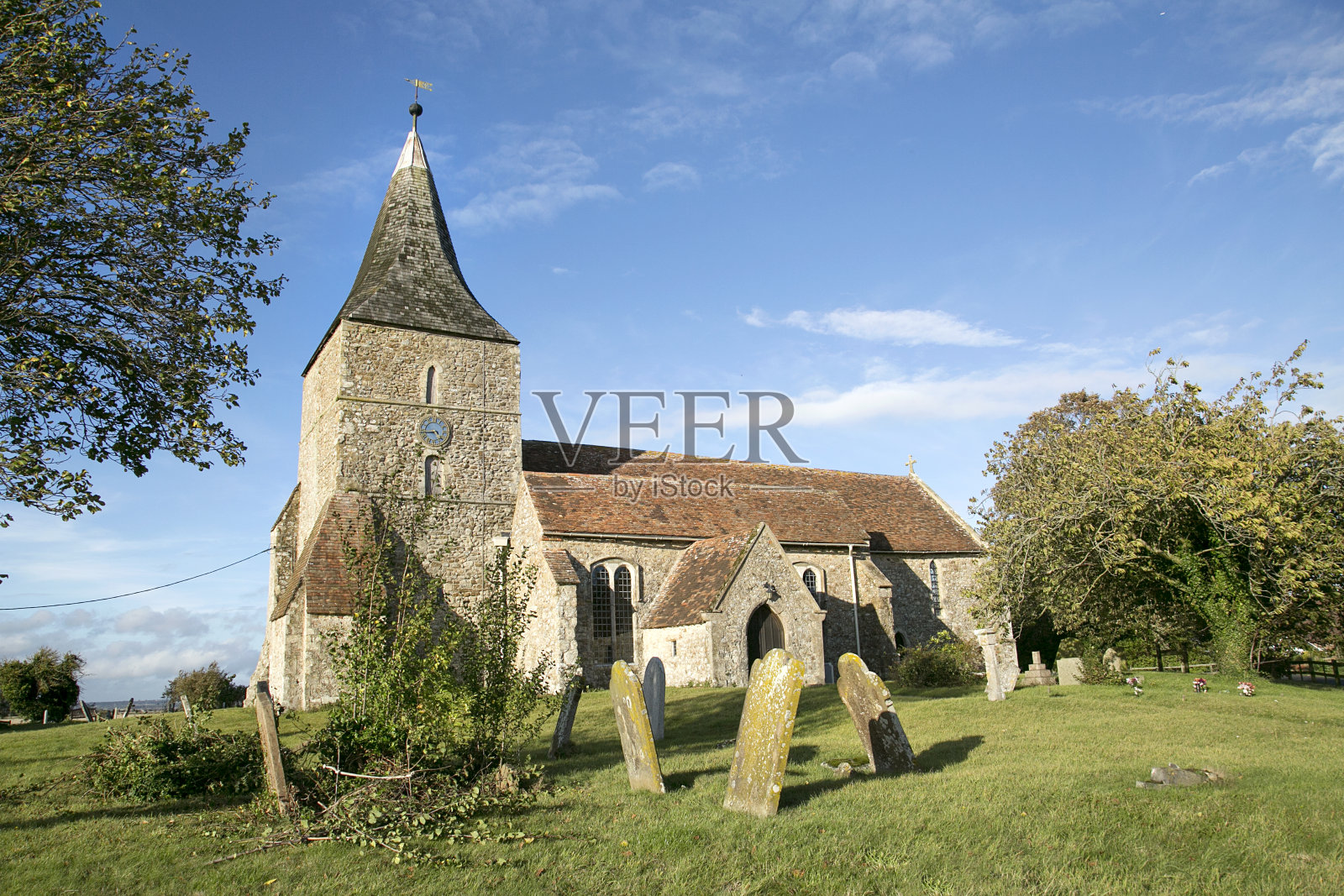 圣玛丽在沼泽-英国国教照片摄影图片