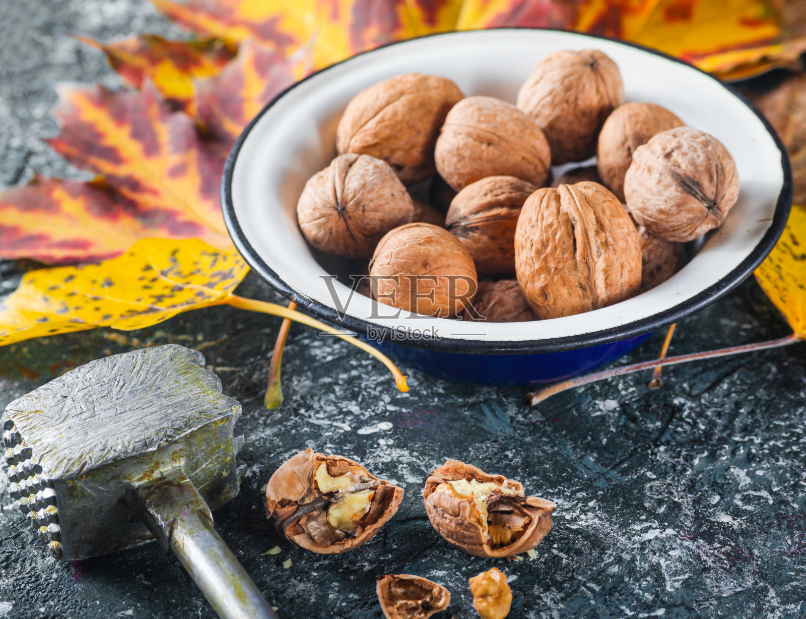 核桃照片摄影图片