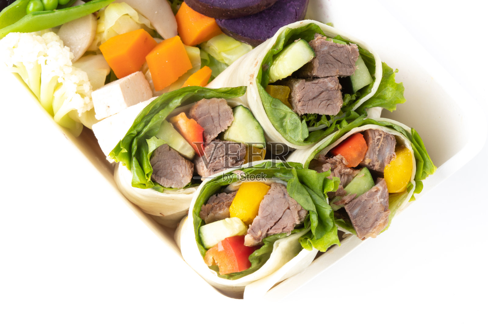 素食包照片摄影图片