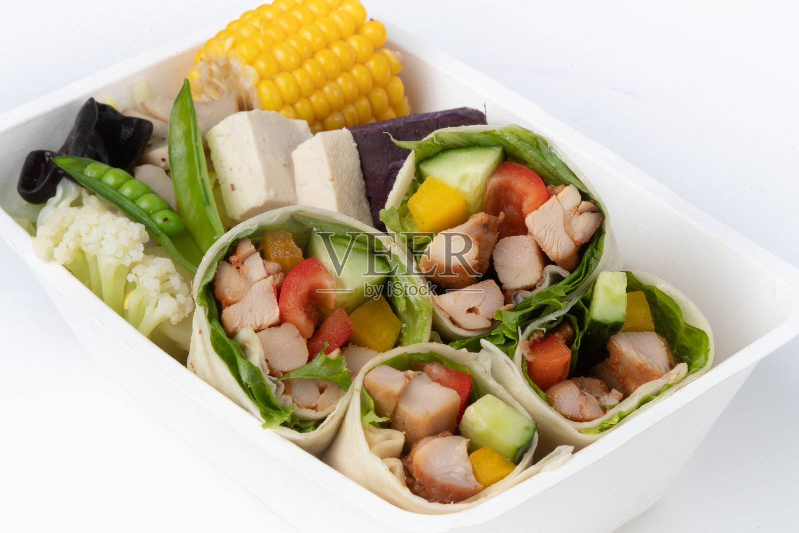 素食包照片摄影图片