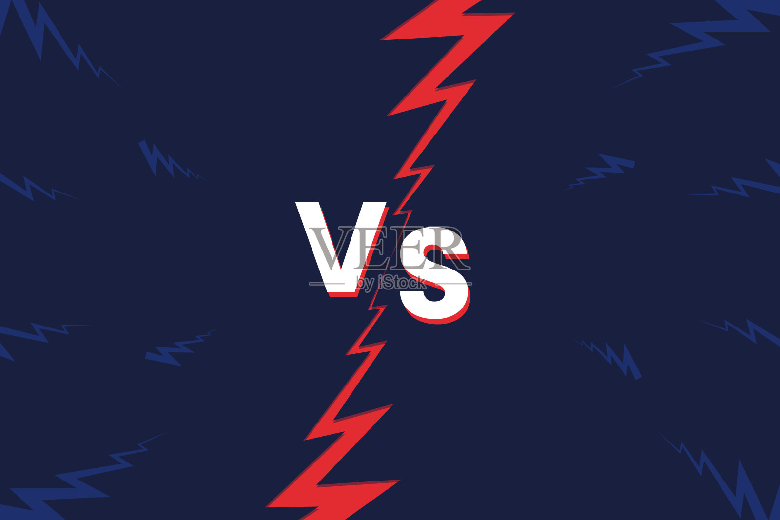 两个人，品牌或产品比较。和信插画图片素材