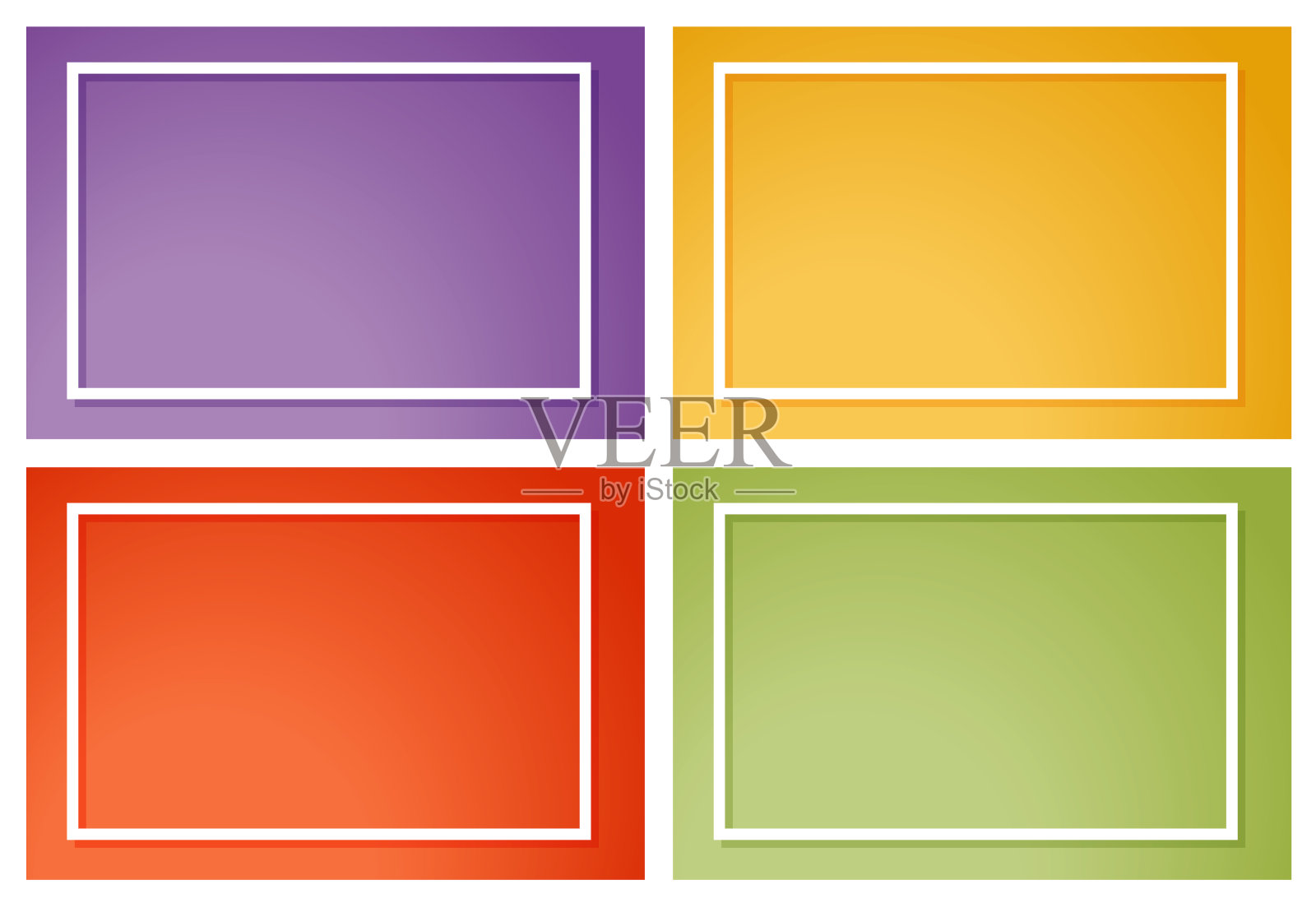 正上方白色背景的彩色铅笔插画图片素材