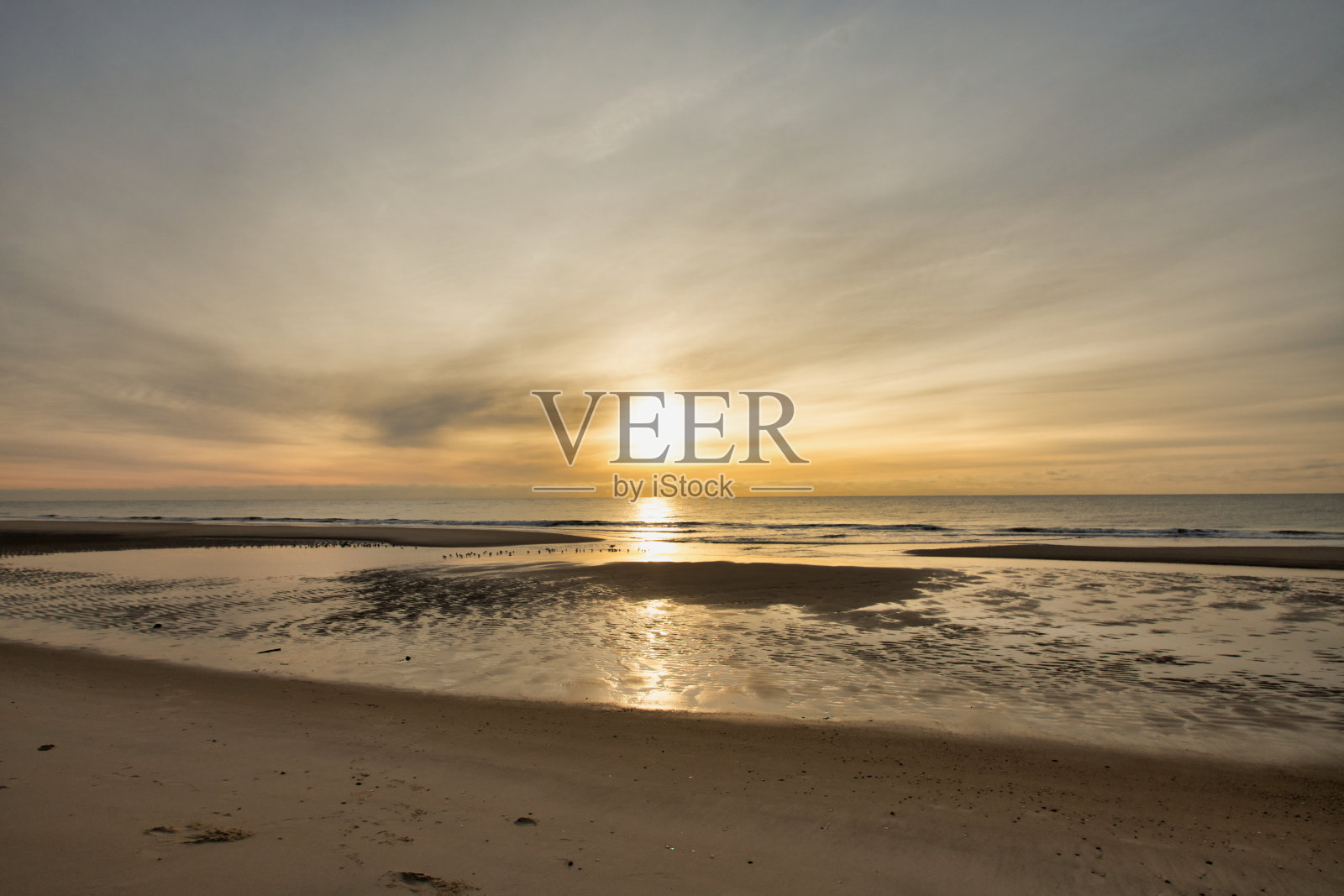 冬季日出在史密斯点县公园，长岛，纽约#4照片摄影图片