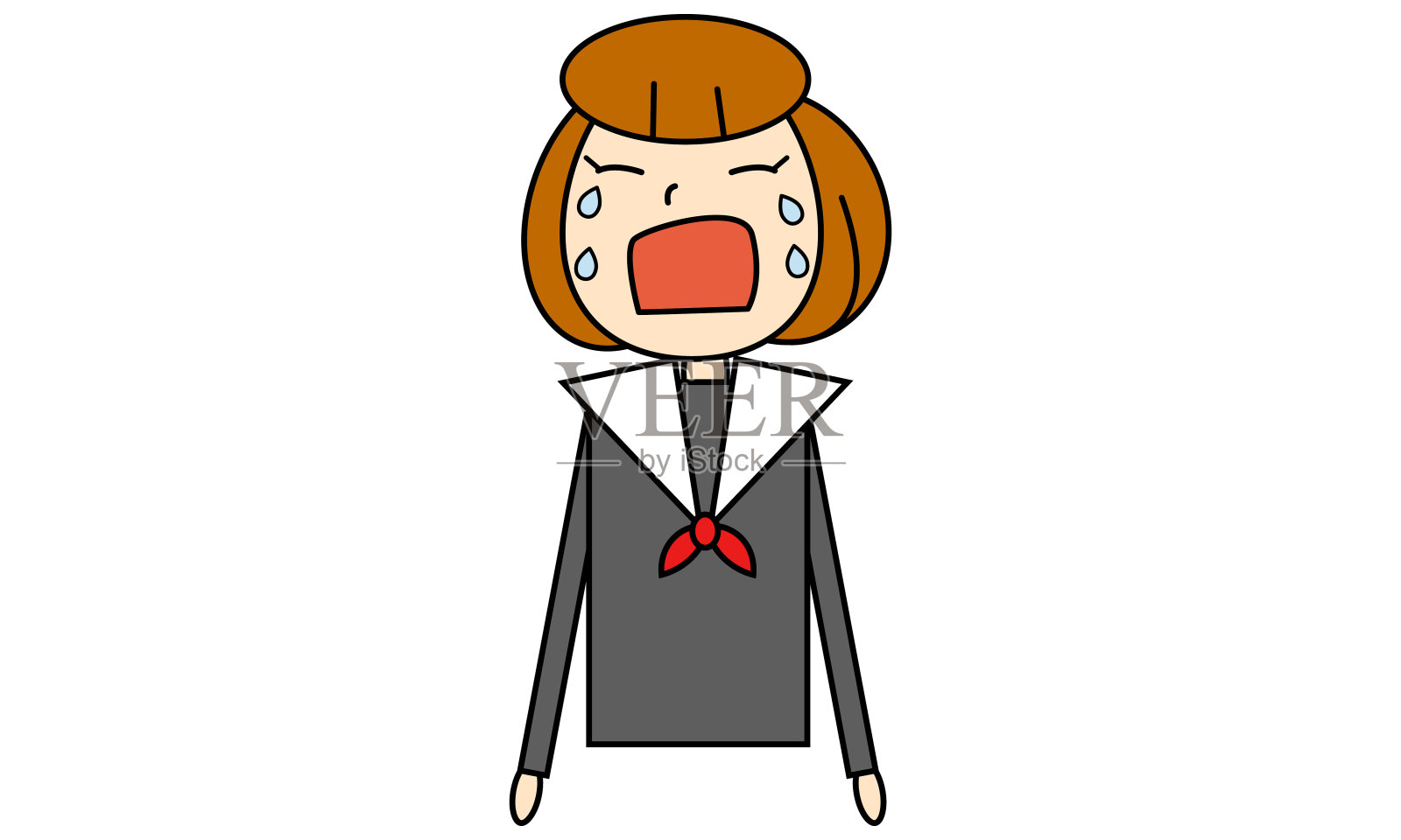 毕业典礼:女生图案设计元素图片