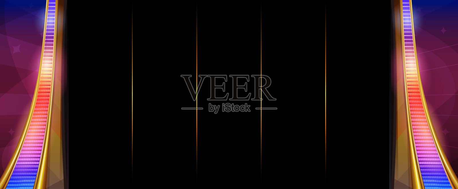 老虎机游戏背景插画图片素材