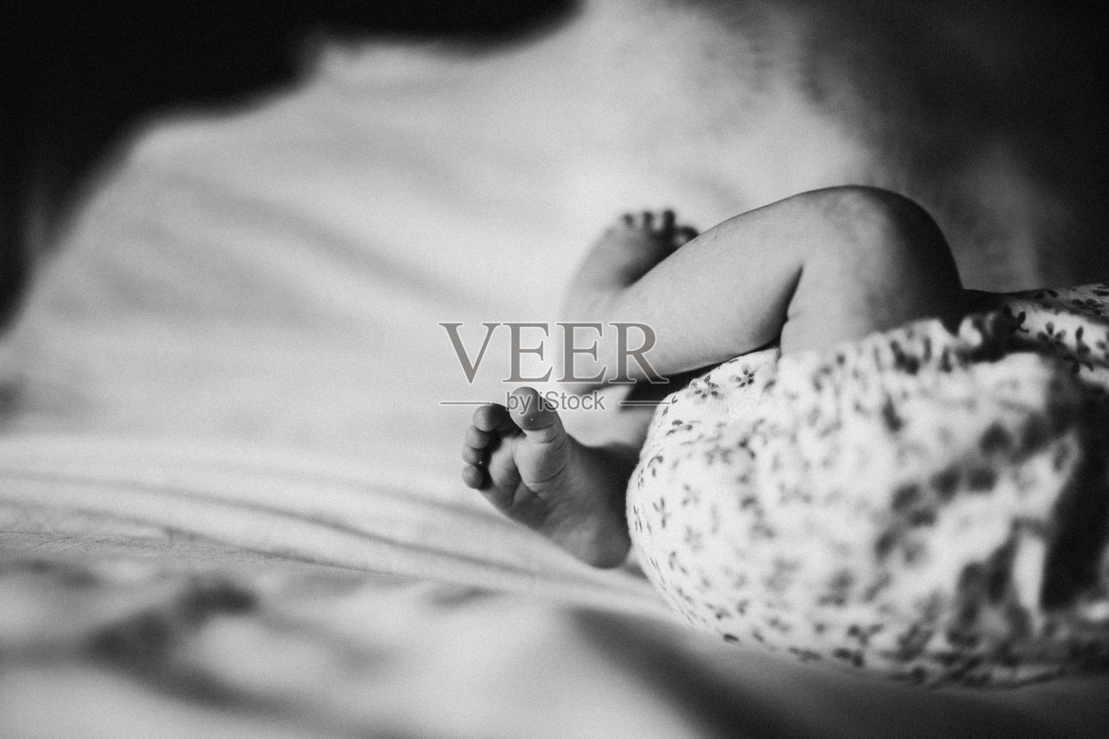 新生儿的脚照片摄影图片