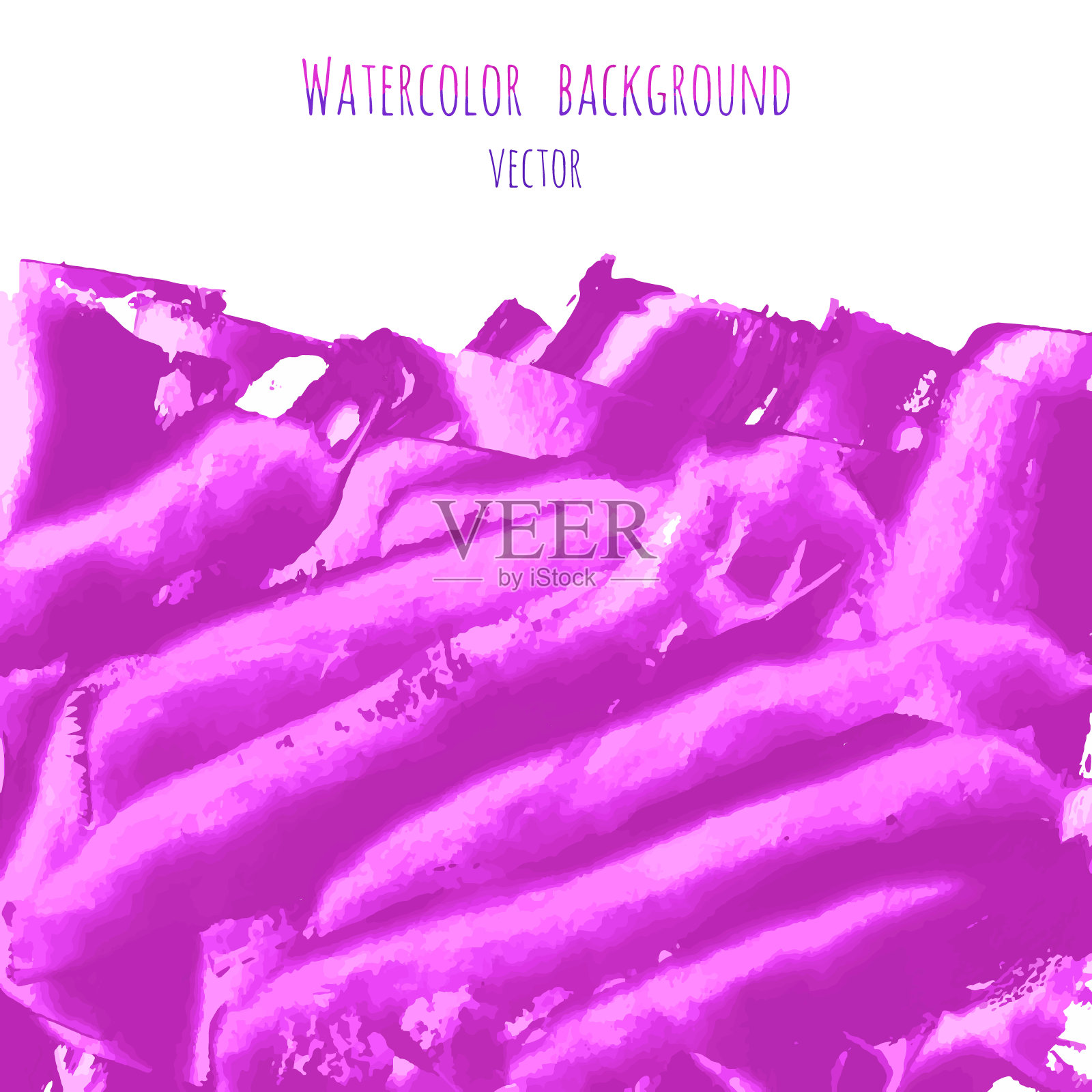 紫红色，紫色，淡紫色垃圾大理石水彩插画图片素材