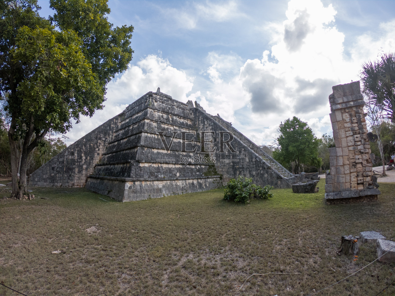 奇琴伊察考古遗址，墨西哥照片摄影图片