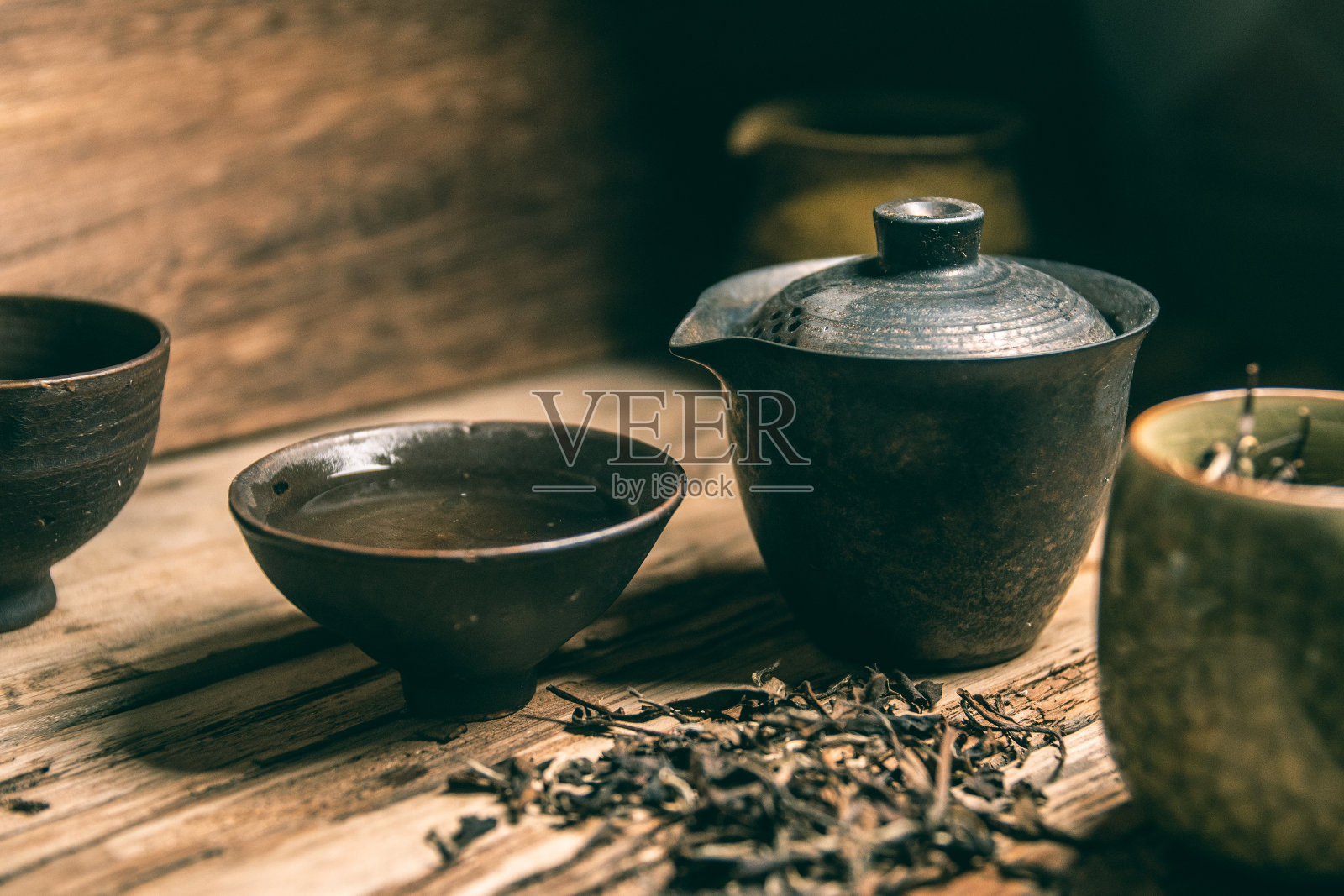 中国传统的茶照片摄影图片