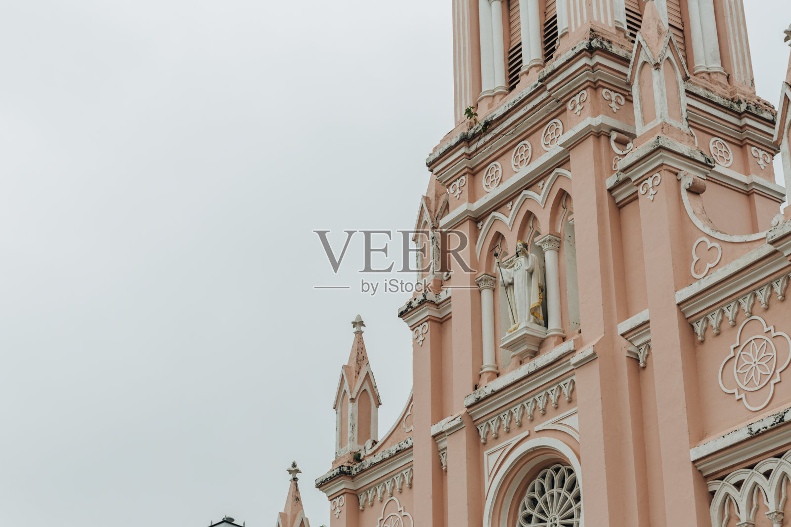 越南岘港大教堂照片摄影图片