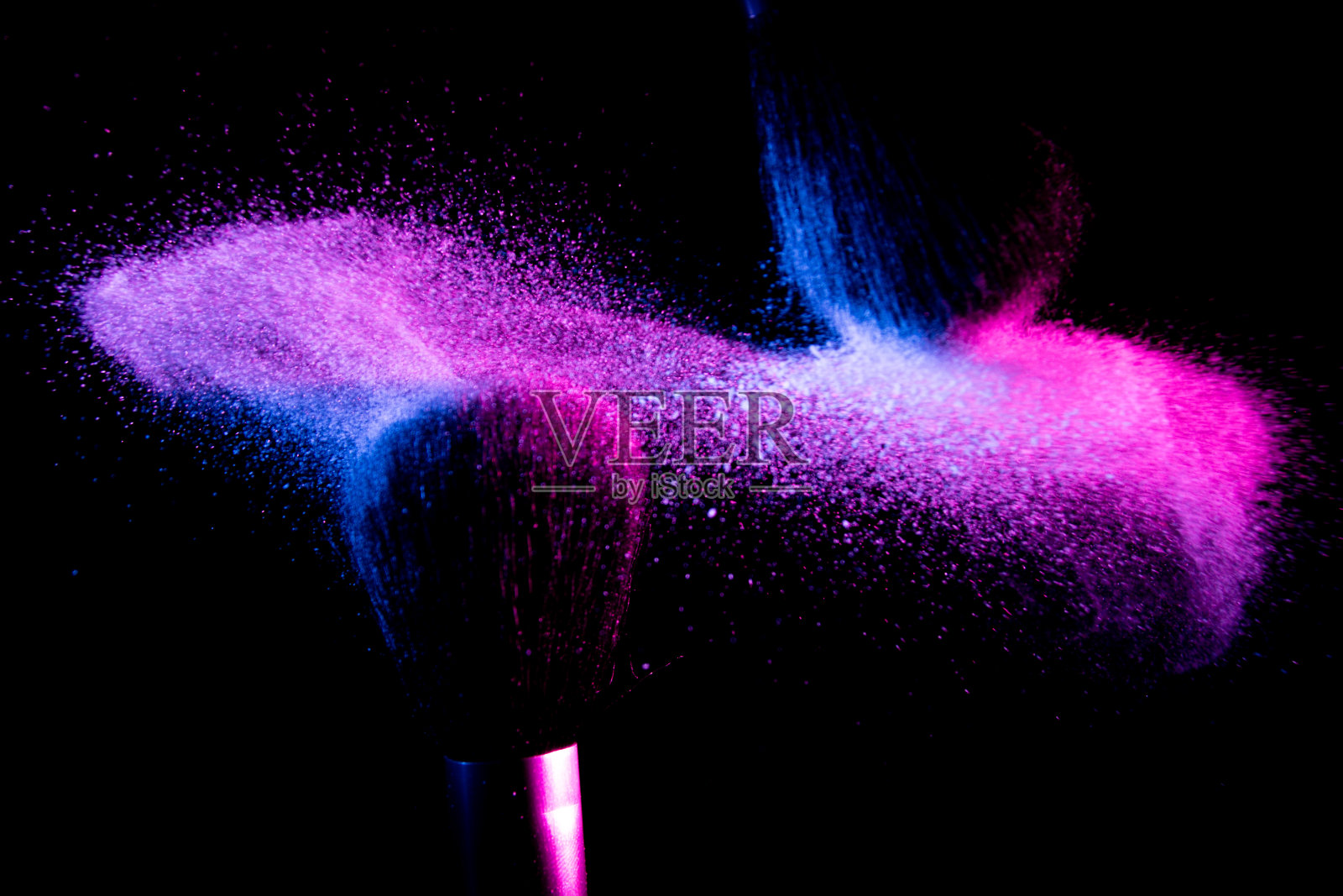 化妆刷照片摄影图片