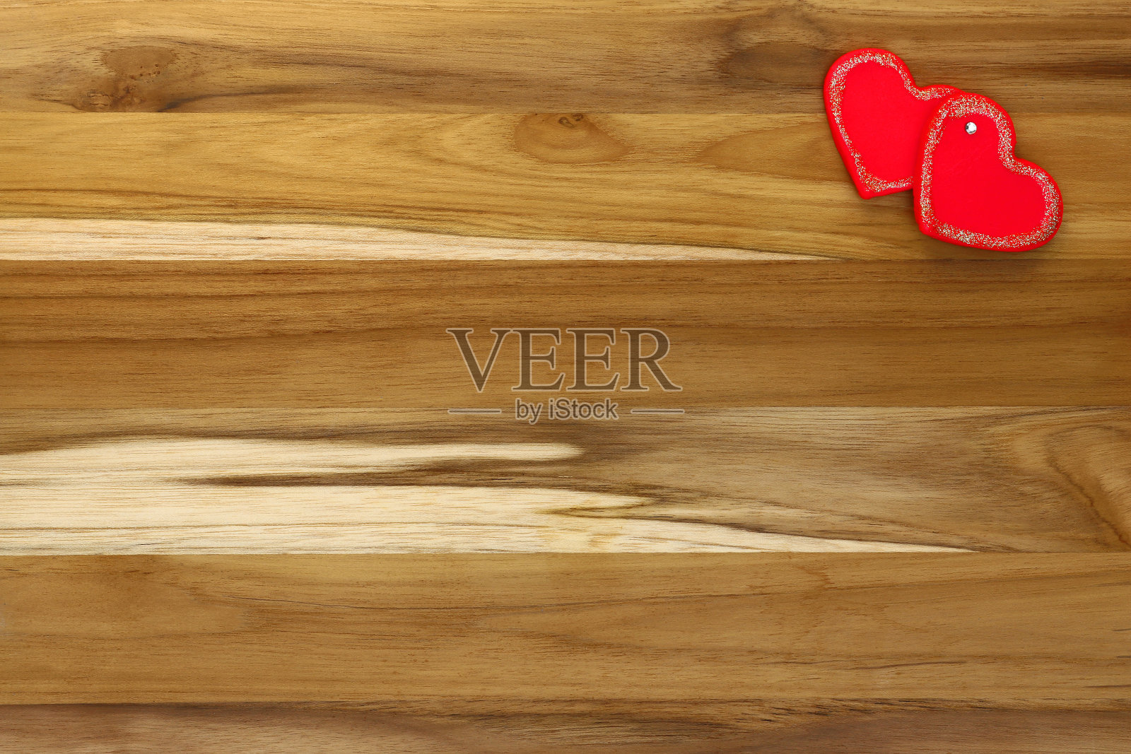 两颗心的贺卡照片摄影图片