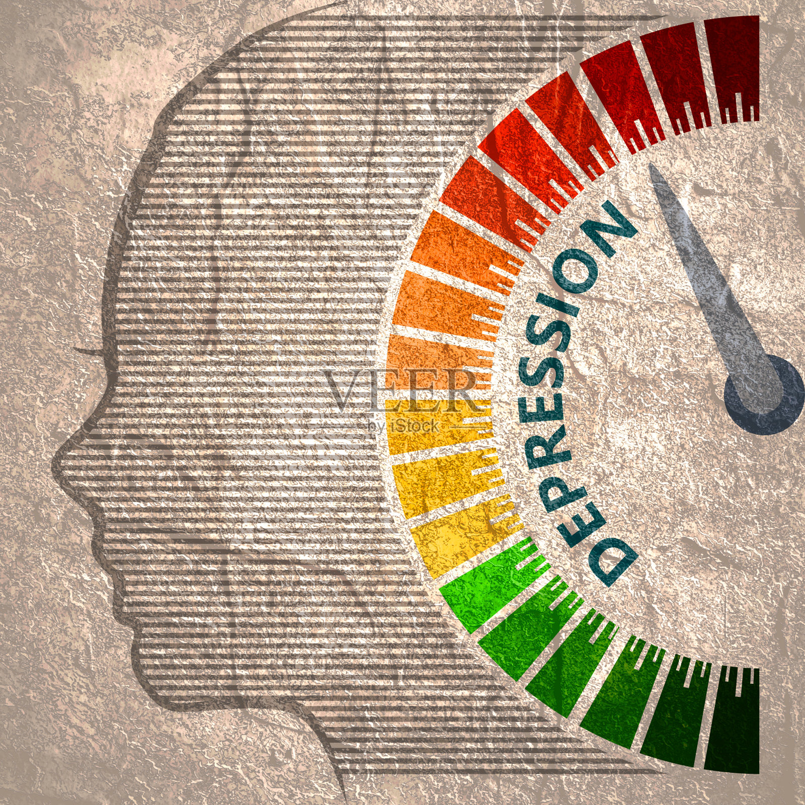 测量装置的概念插画图片素材