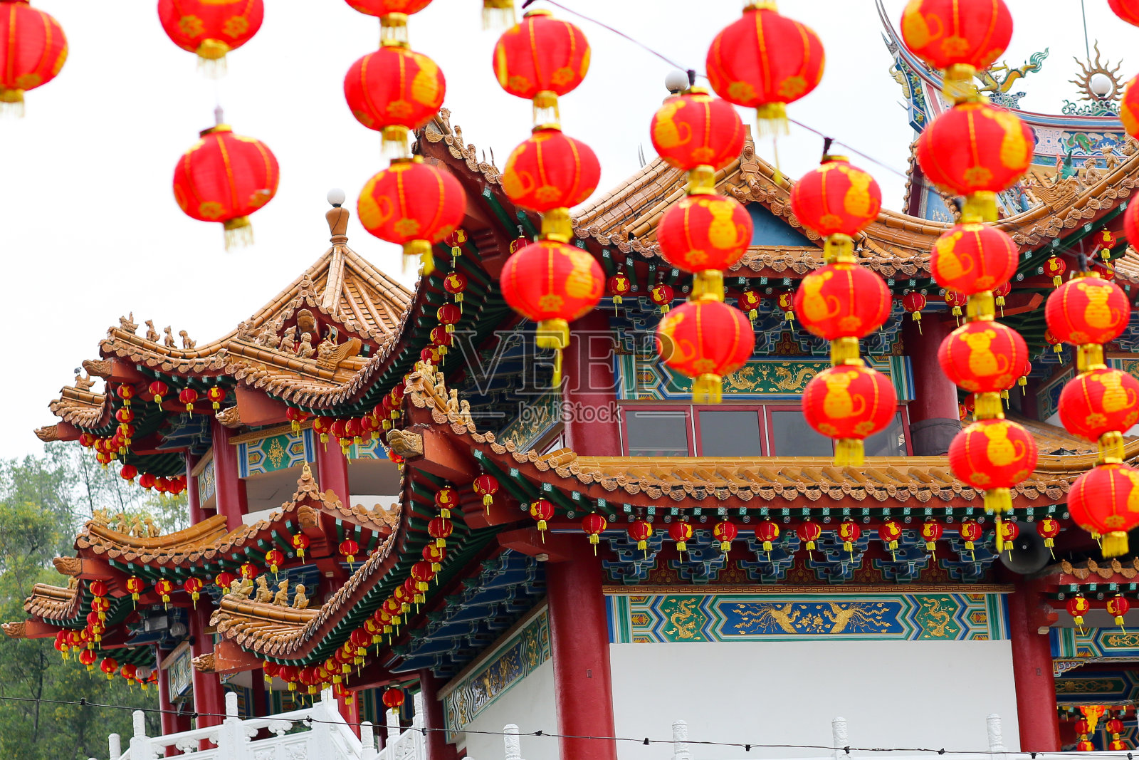 中国新年:天后宫元宵节照片摄影图片