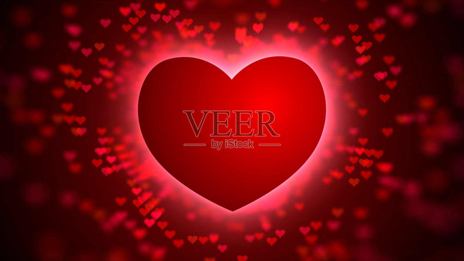 红心飞舞，浪漫婚礼背景，情人节，母亲节，结婚纪念日贺卡，婚礼请柬，背景照片摄影图片