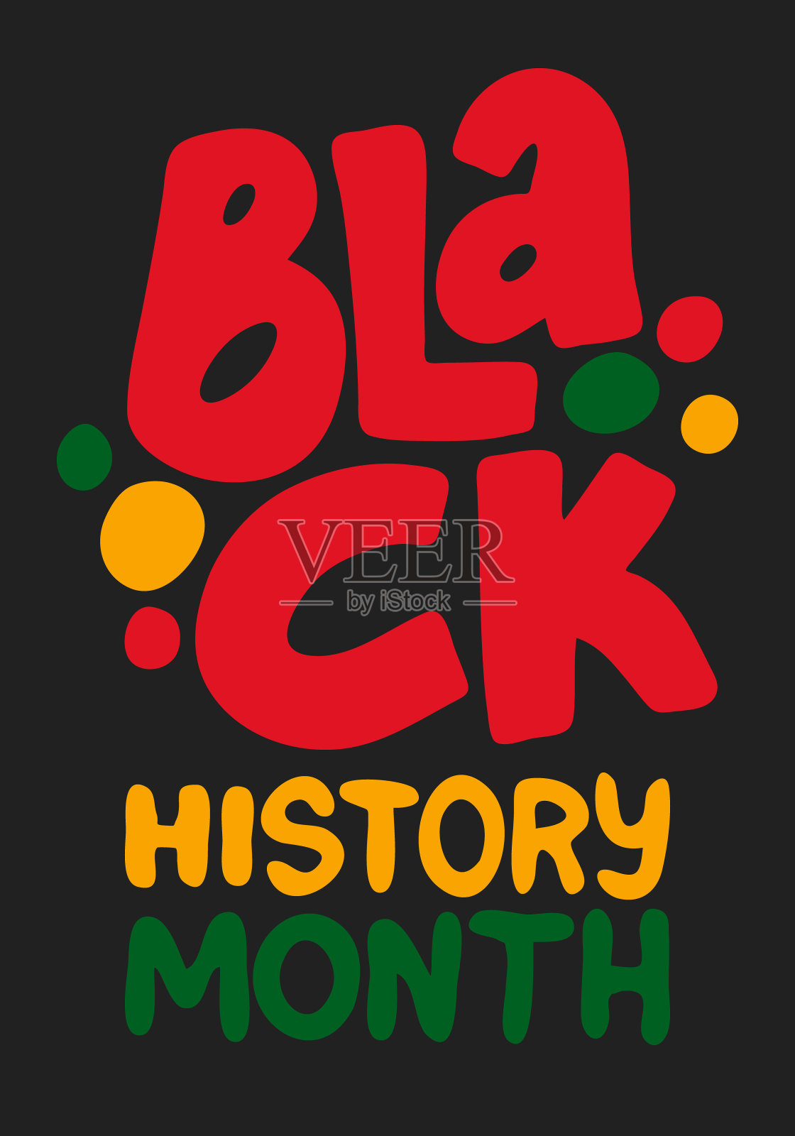 黑人历史月。非裔美国人的历史。一年一度的庆祝。二月份在美国和加拿大。十月在英国。海报，卡片，横幅，背景。矢量图插画图片素材