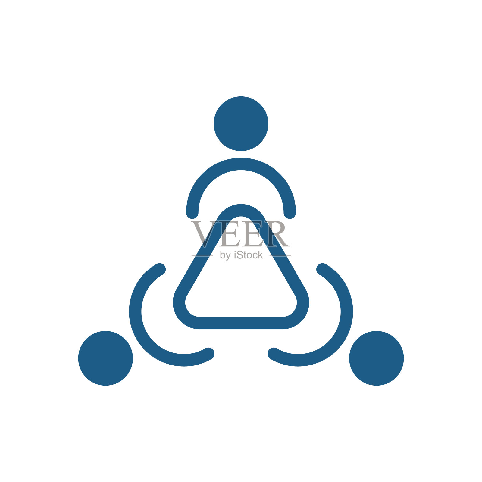 团队、领导力、团队合作、社区、社会交往的标志。插画图片素材