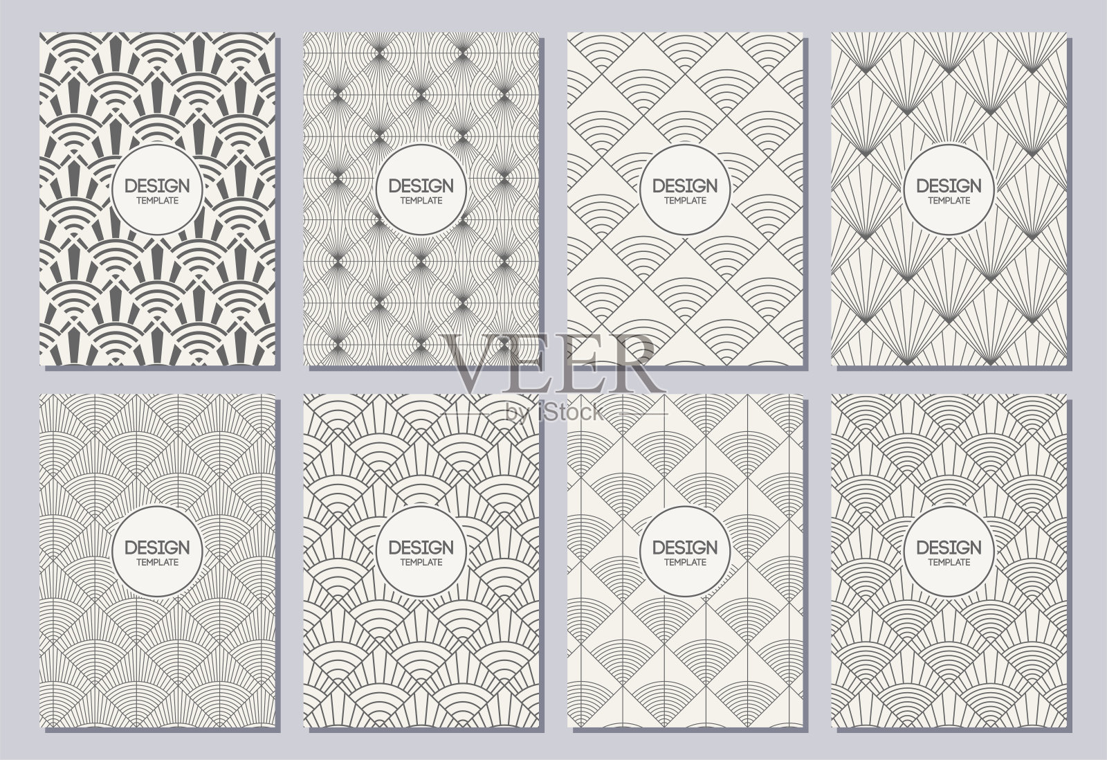 一套传单，海报，横幅，海报，宣传册设计模板A6大小。插画图片素材