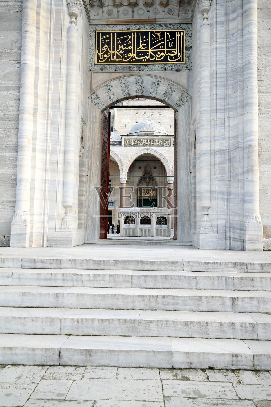苏莱马尼耶清真寺照片摄影图片