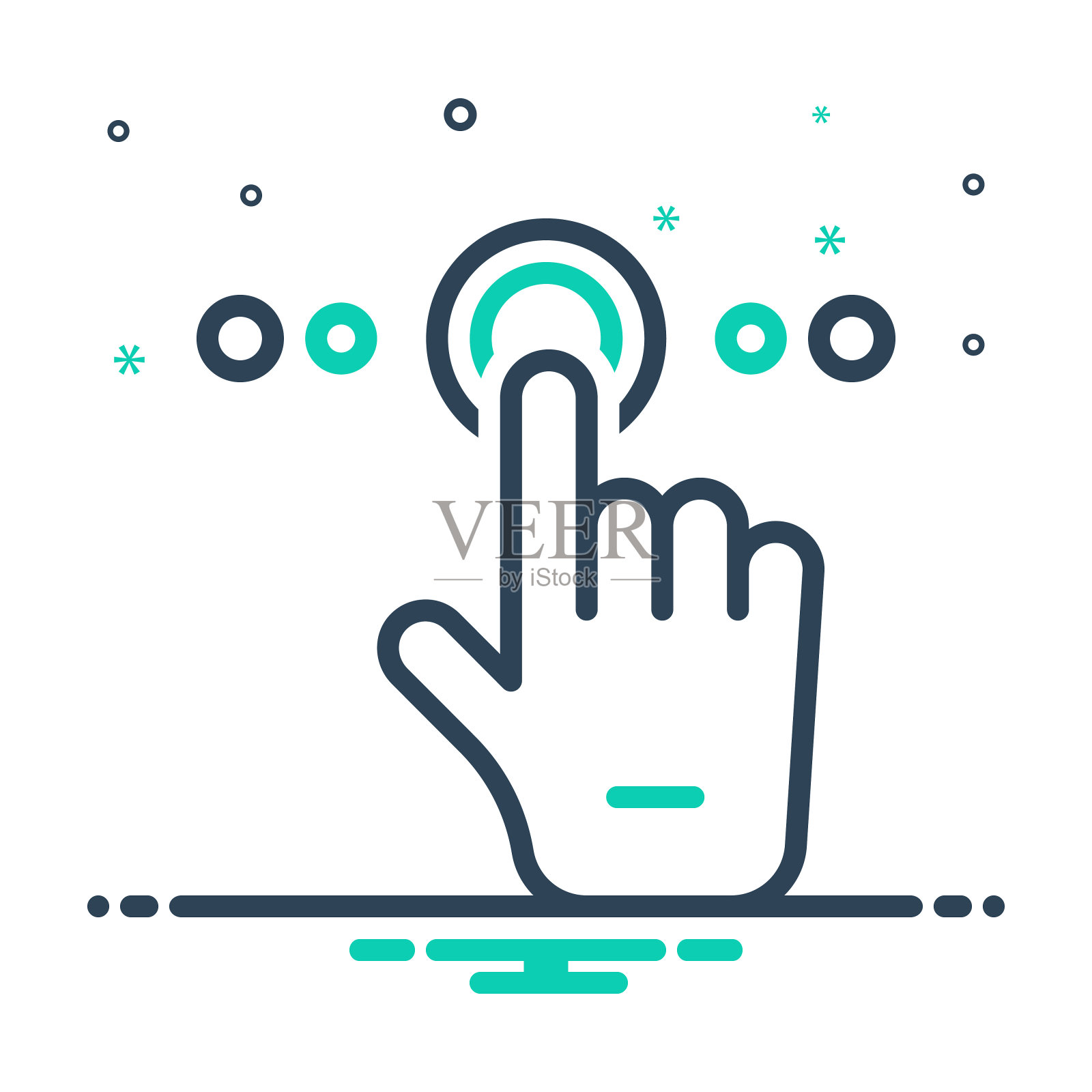 利用手指插画图片素材