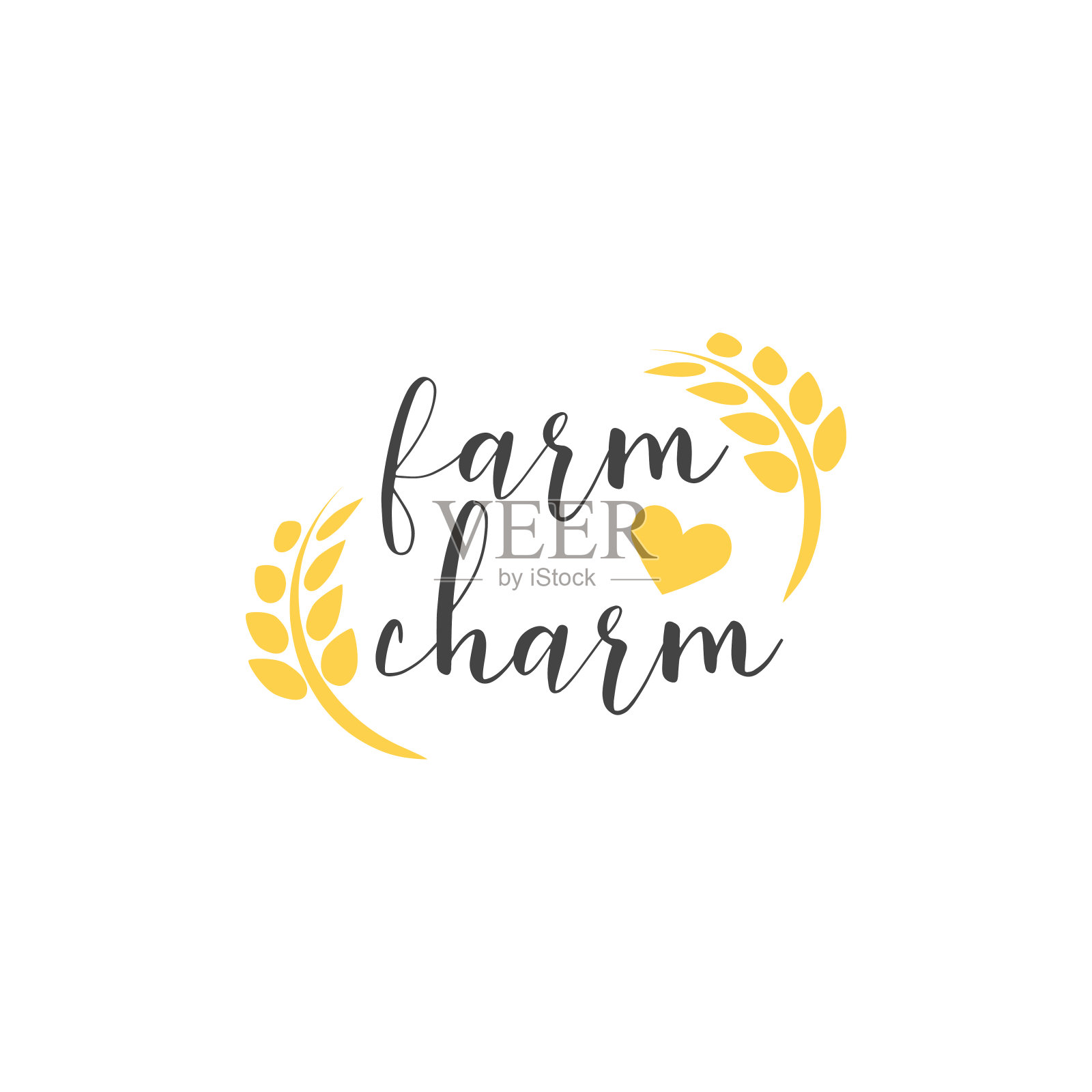 家庭报价字母排版插画图片素材