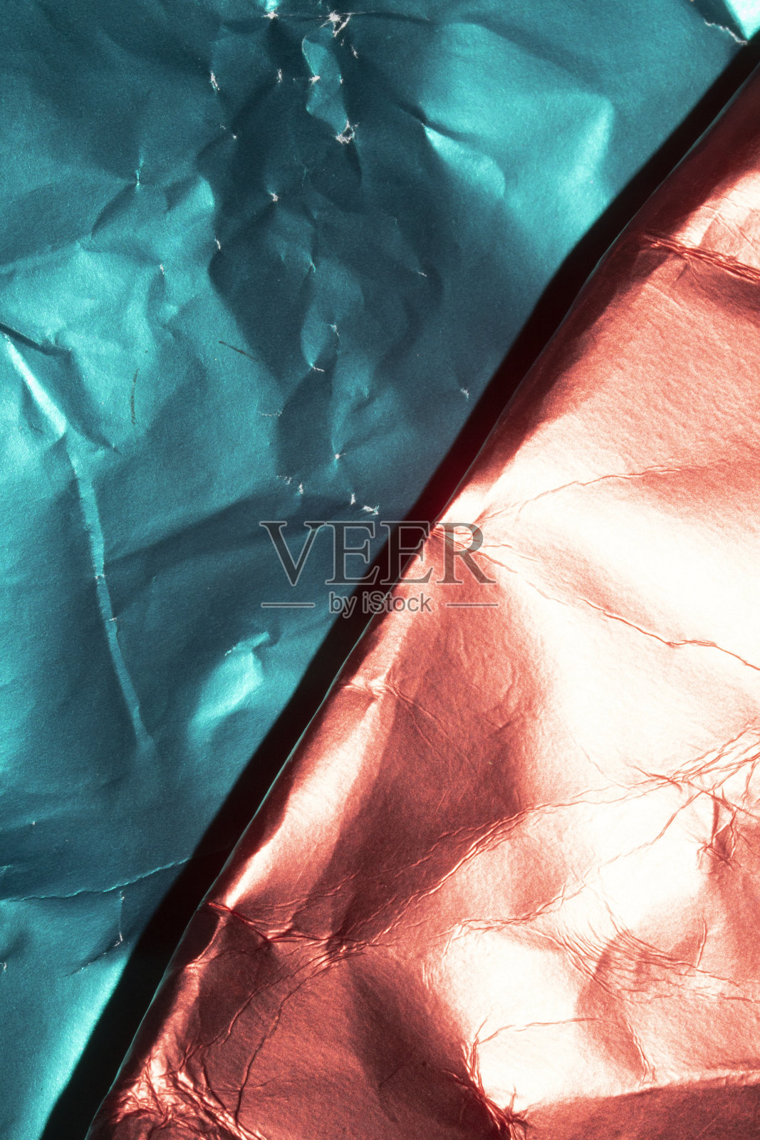 闪亮的抽象纸背景在红色和蓝色照片摄影图片