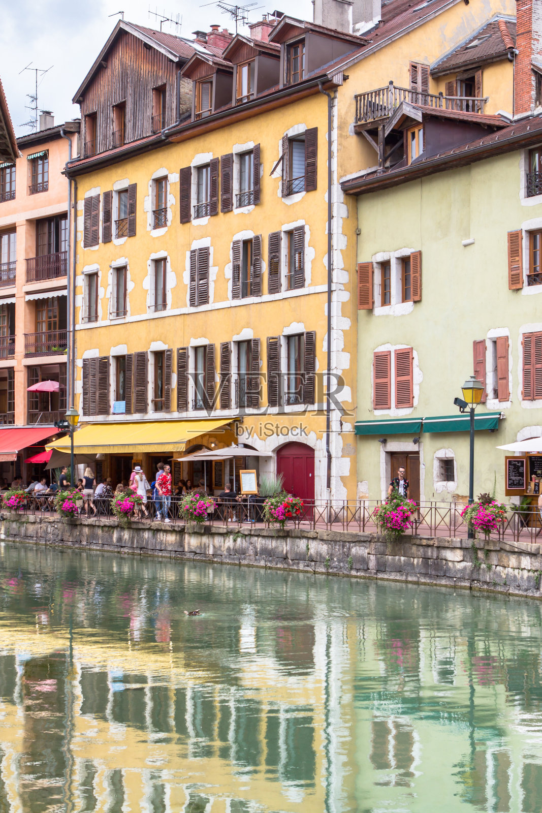 法国安纳西老城照片摄影图片