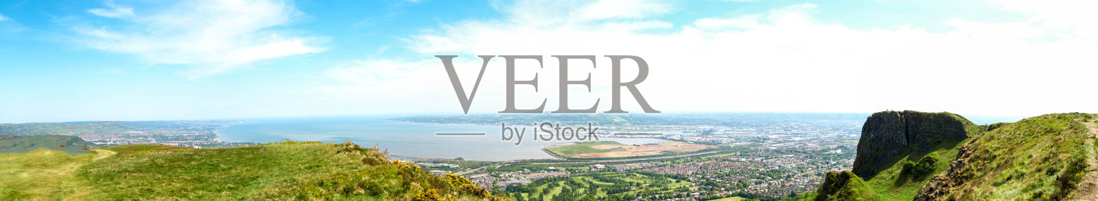 贝尔法斯特Cave Hill景观照片摄影图片