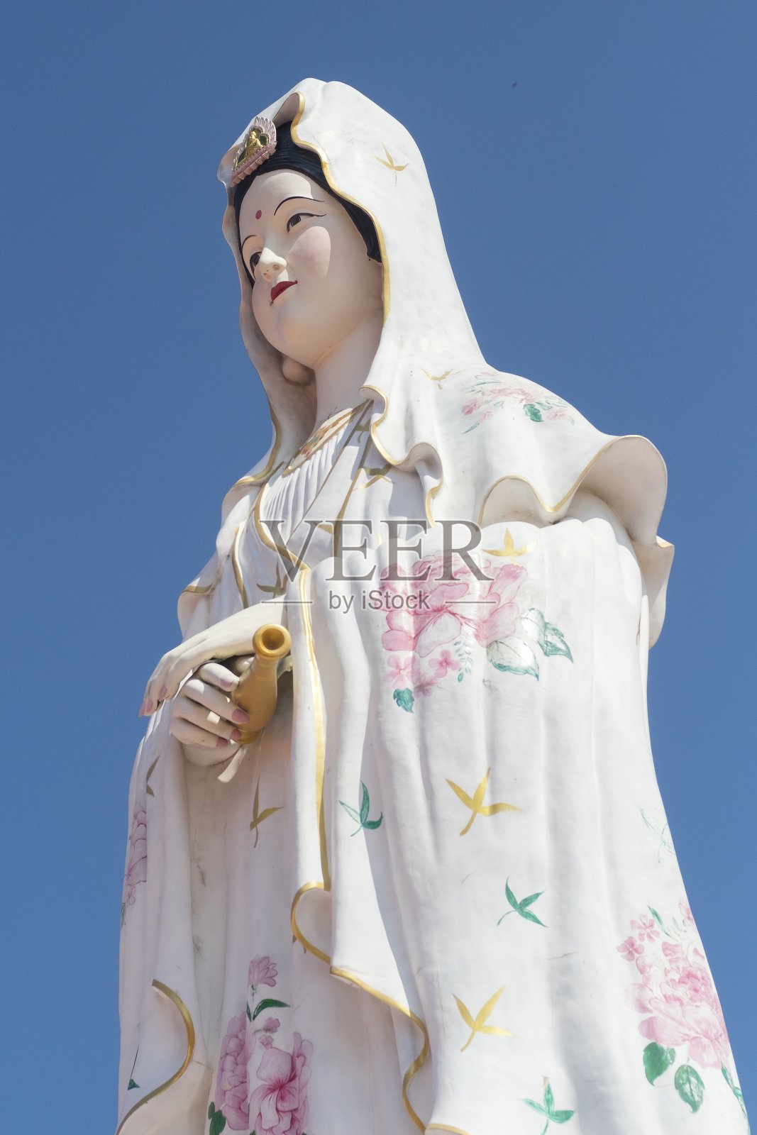 观音雕像照片摄影图片