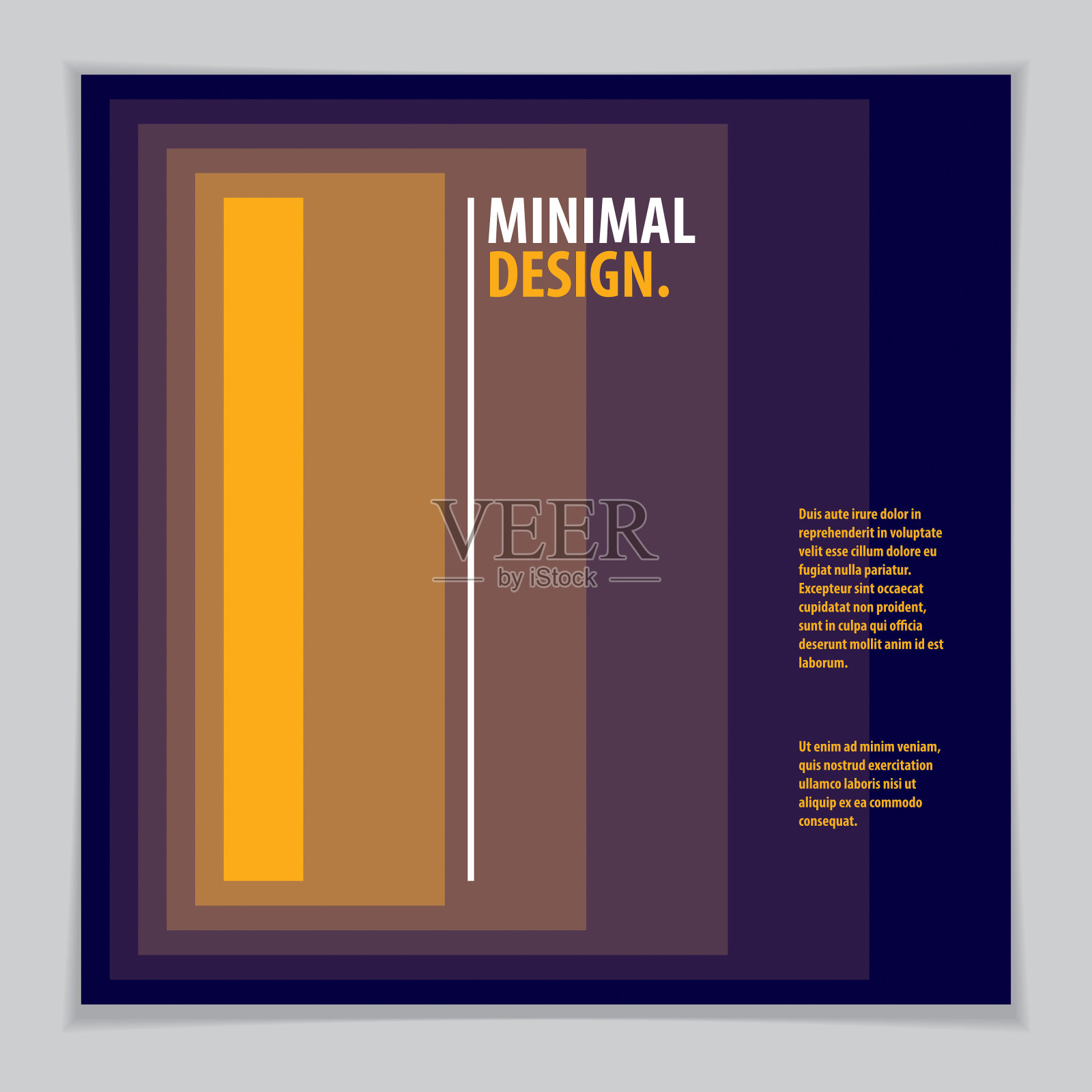 未来主义最小的宣传册平面设计模板。向量几何抽象背景。为传单，小册子，贺卡，邀请和广告设计模板。插画图片素材