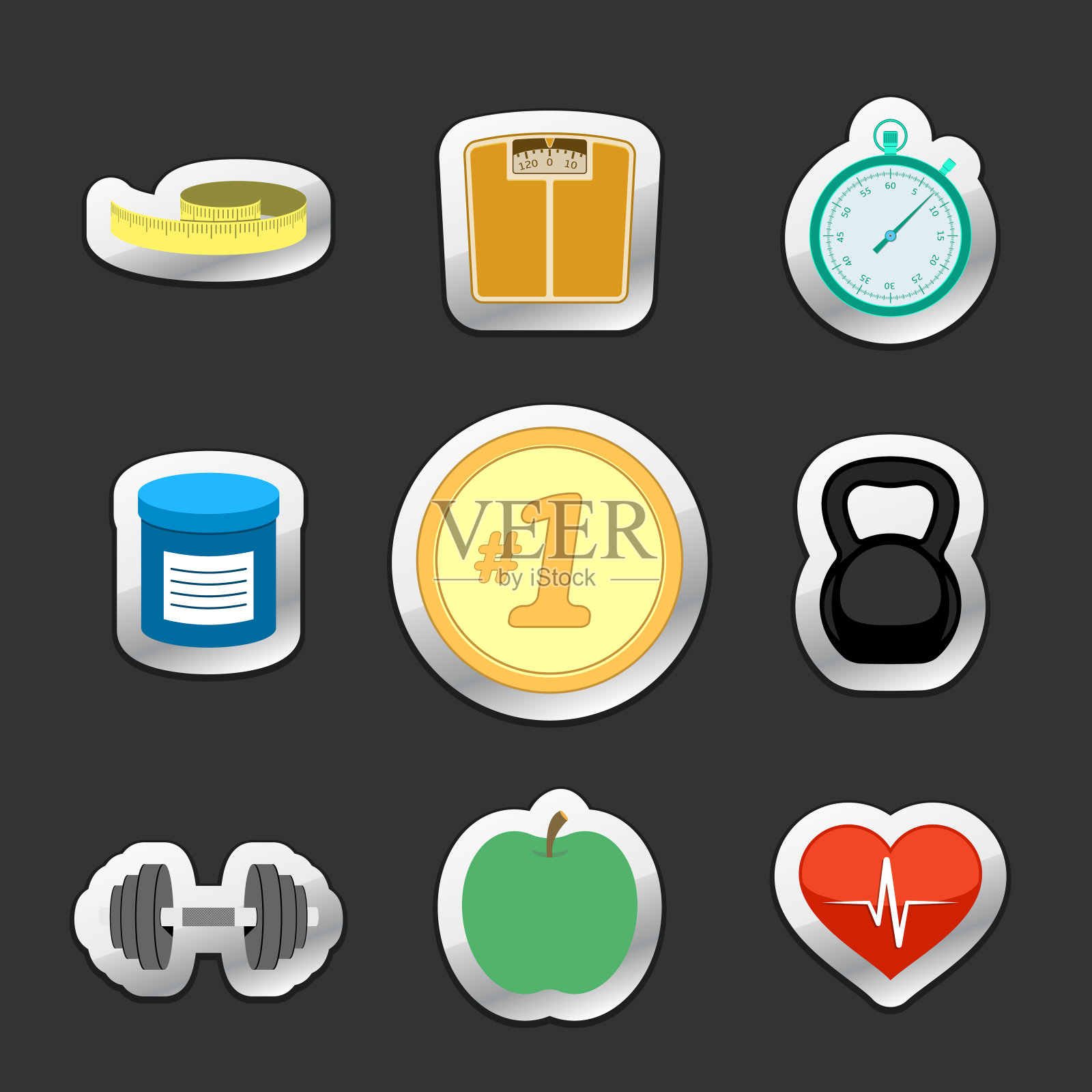 健身图标-var_140123图标素材